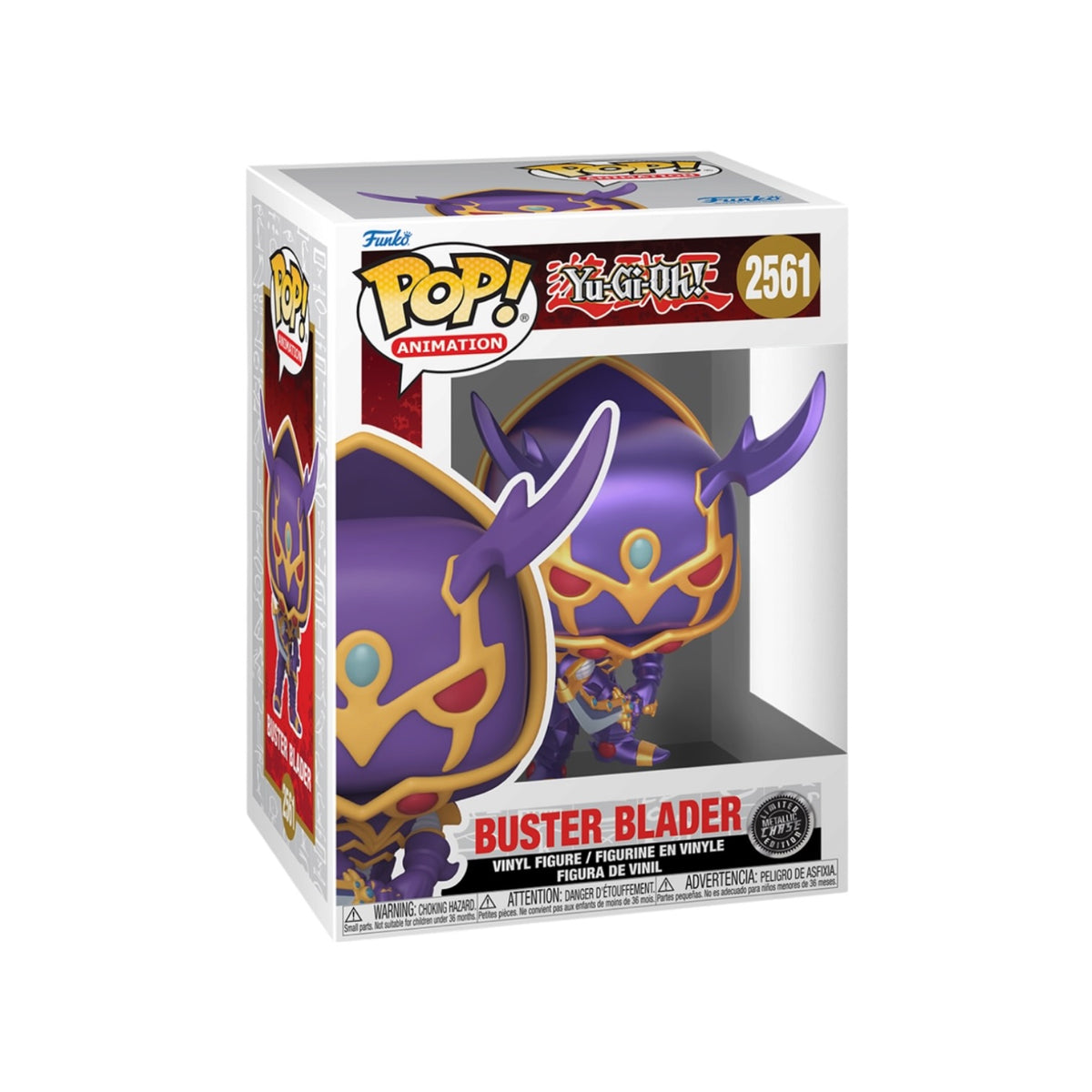 Buster Blader #2561 Funko Pop! - Yu-Gi-Oh! - Chance Of Metallic Chase - PREORDER