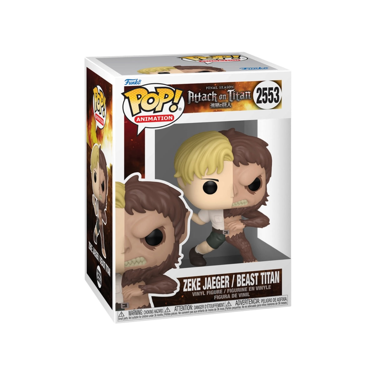 Zeke Jaeger / Beast Titan #2553 Funko Pop! - Attack on Titan - PREORDER