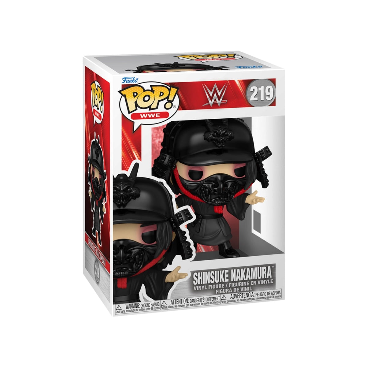 Shinsuke Nakamura #219 Funko Pop! - WWE - Chance of Chase - PREORDER