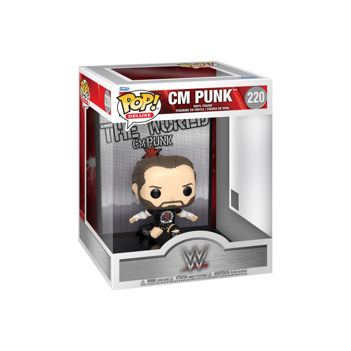 CM Punk #220 Funko Pop! Deluxe - WWE - PREORDER