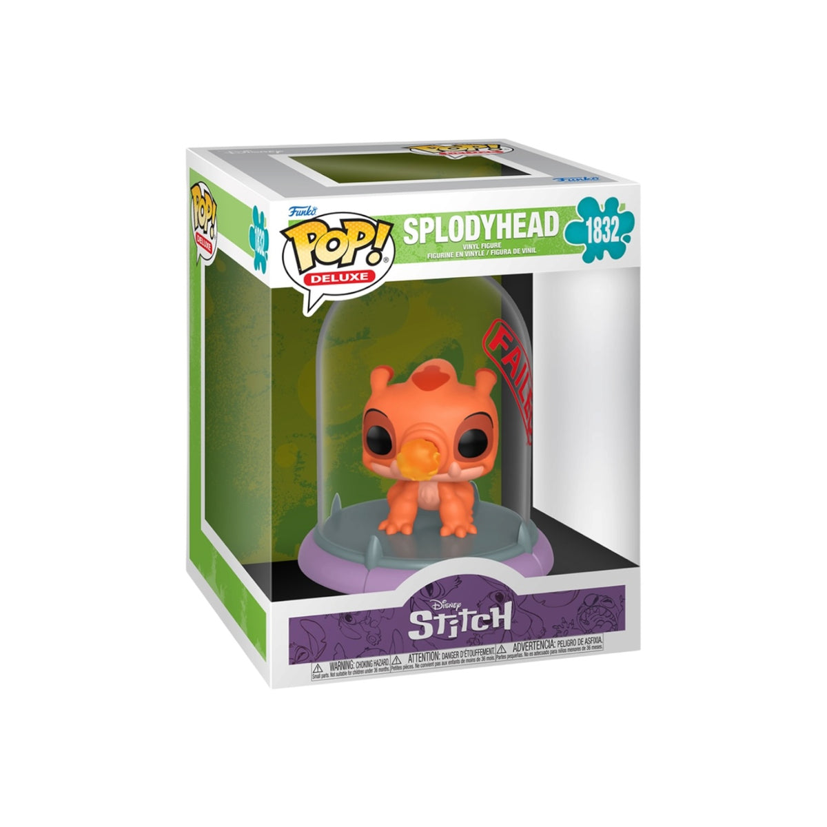 Splodyhead (Containment Capsule) #1832 Funko Pop! Deluxe - Lilo & Stitch - PREORDER