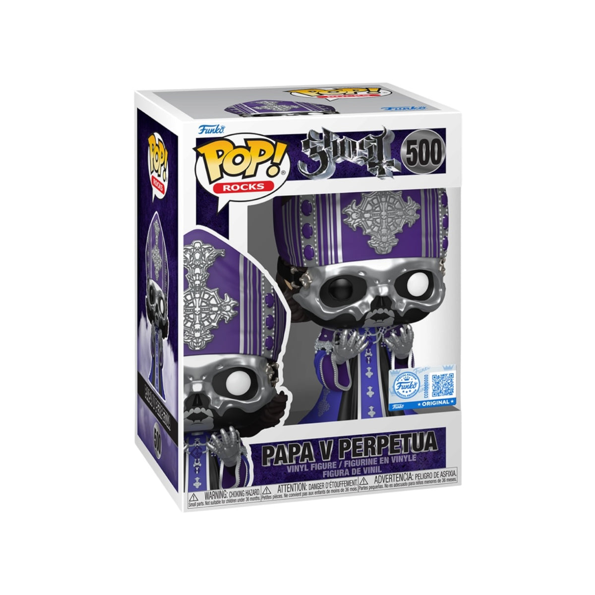 Papa V Perpetua #500 Funko Pop! - Ghost - Funko Exclusive