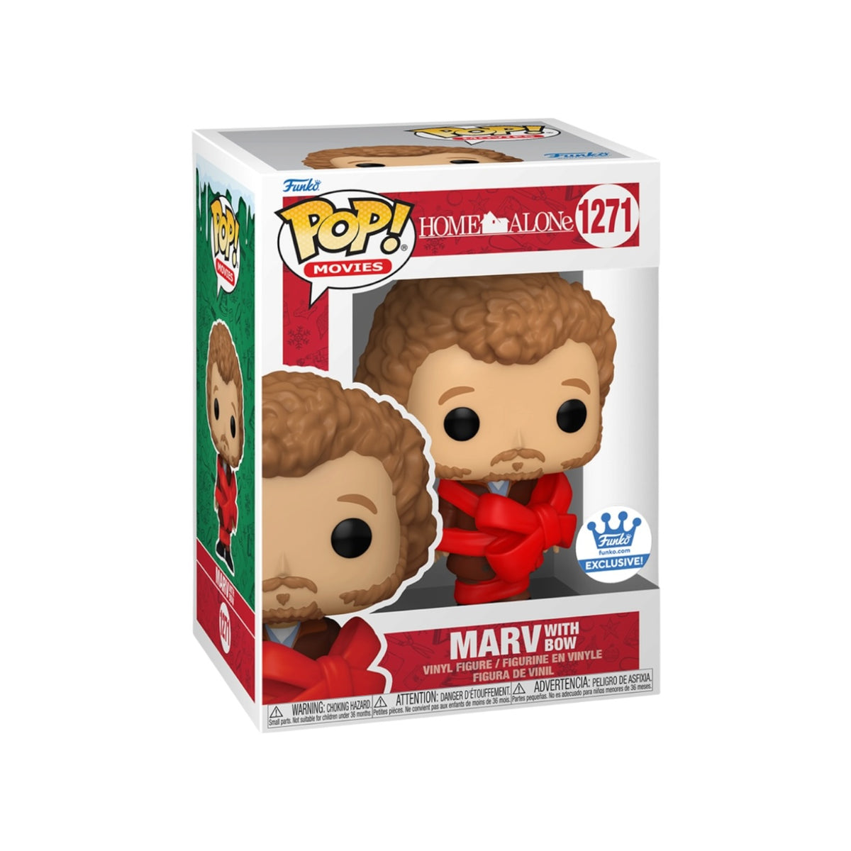 Marv with Bow #1271 Funko Pop! - Home Alone - Funko Shop Exclusive