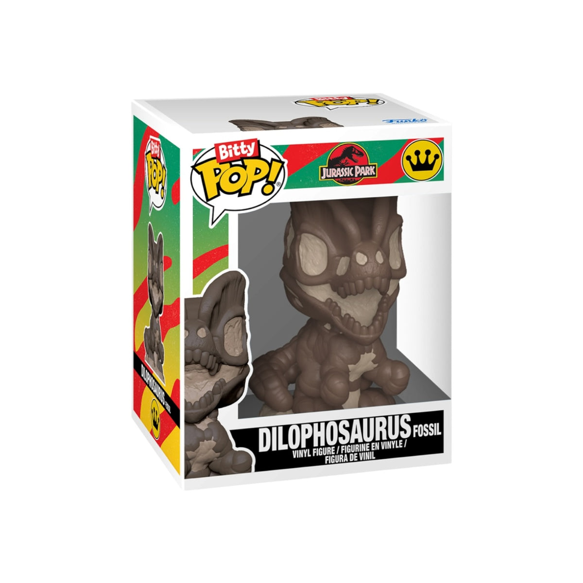 Tyrannosaurus Fossil & Dilophosaurus 2 Pack Funko Bitty Pop! - Jurassic Park