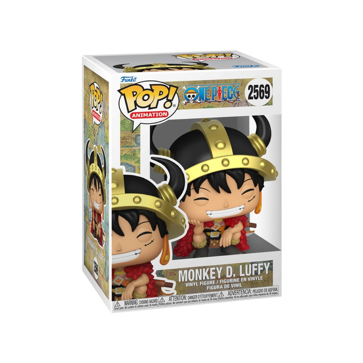 Monkey D. Luffy with Helmet #2569 Funko Pop! - One Piece - Chance of Chase - PREORDER