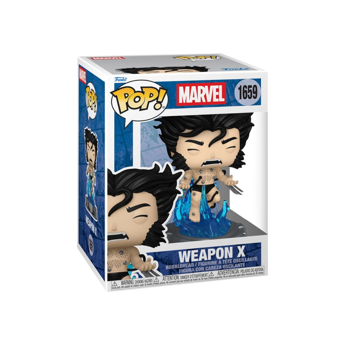 Weapon X (Weapon X Program) #1659 Funko Pop! Premium - Marvel - Chance of Chase - PREORDER