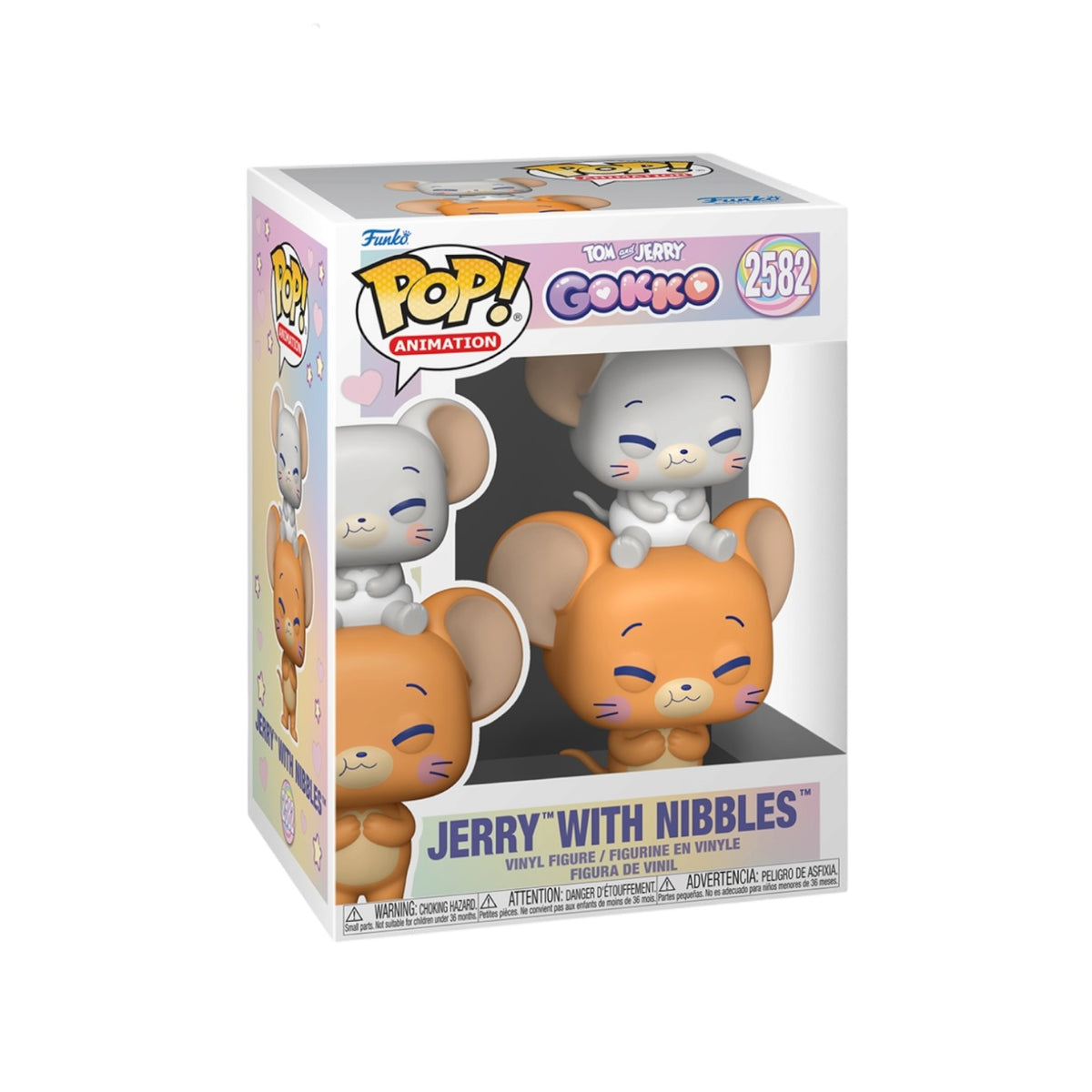Jerry with Nibbles #2582 Funko Pop! - Tom & Jerry Gokko - PREORDER