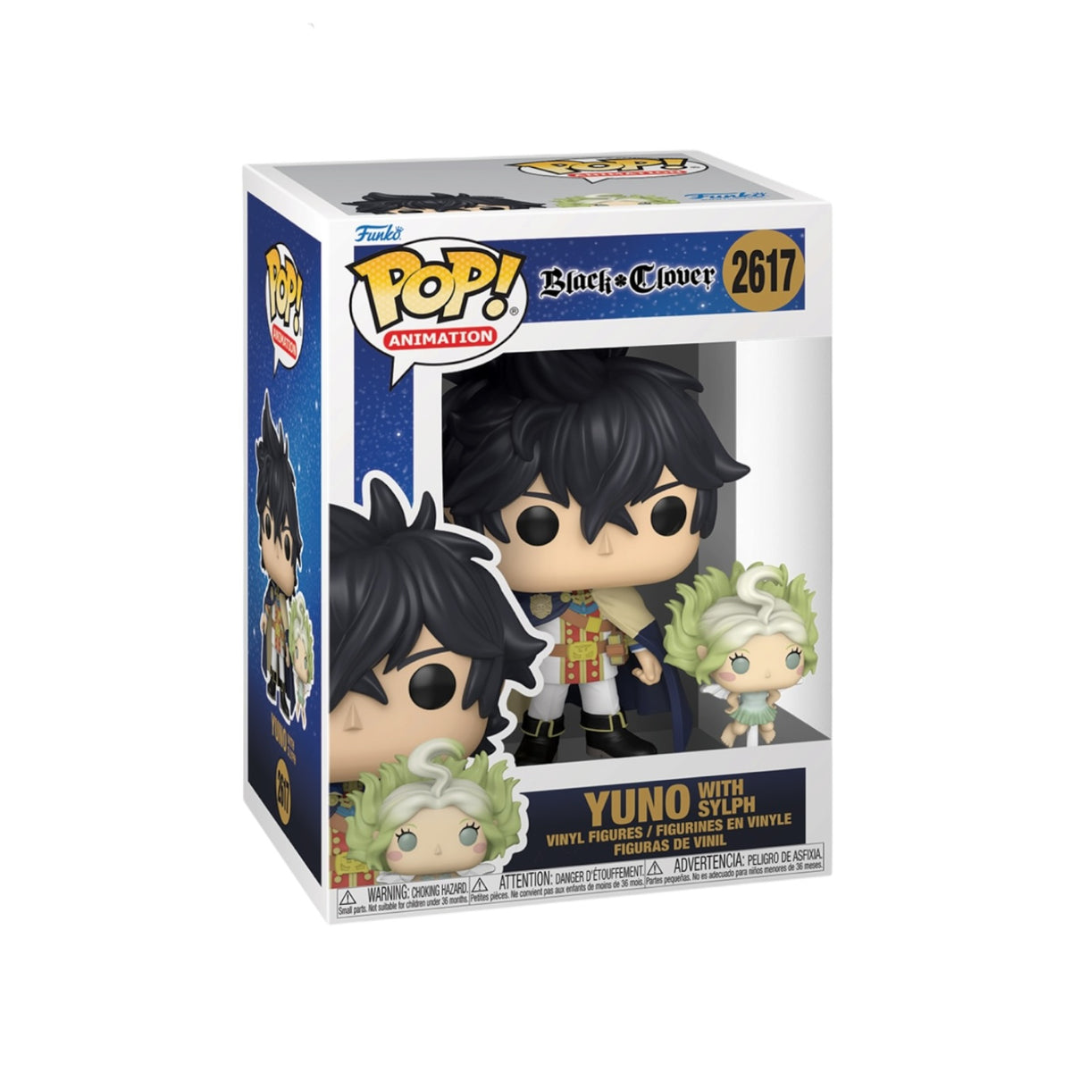 Yuno with Sylph #2617 Funko Pop! & Buddy - Black Clover - PREORDER