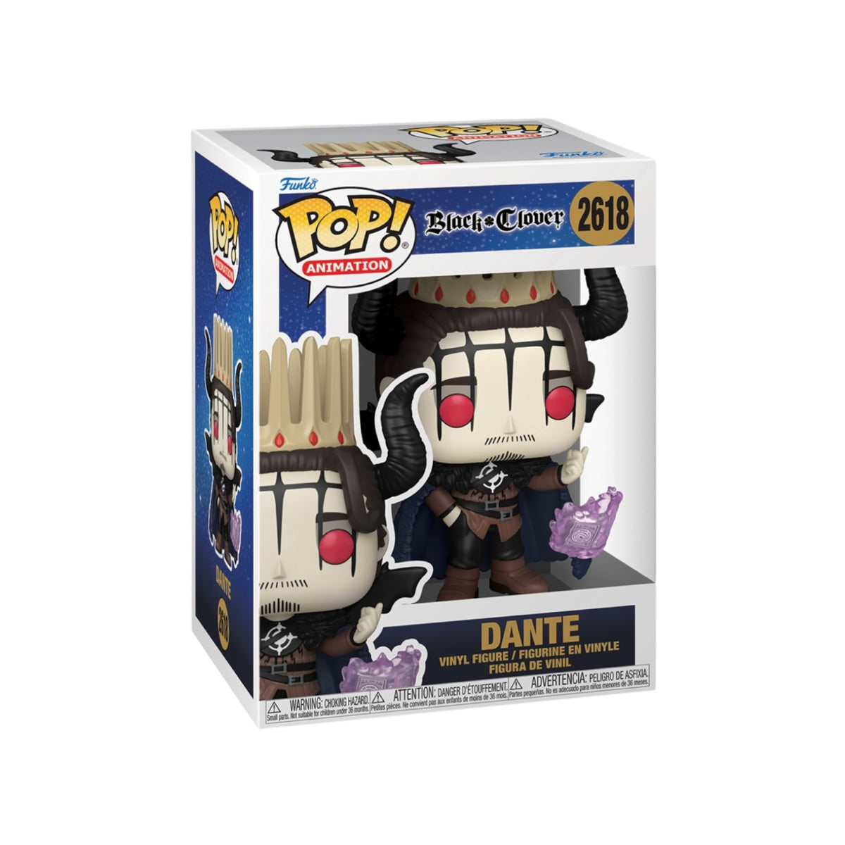 Dante (Devil Form) #2618 Funko Pop! - Black Clover - PREORDER