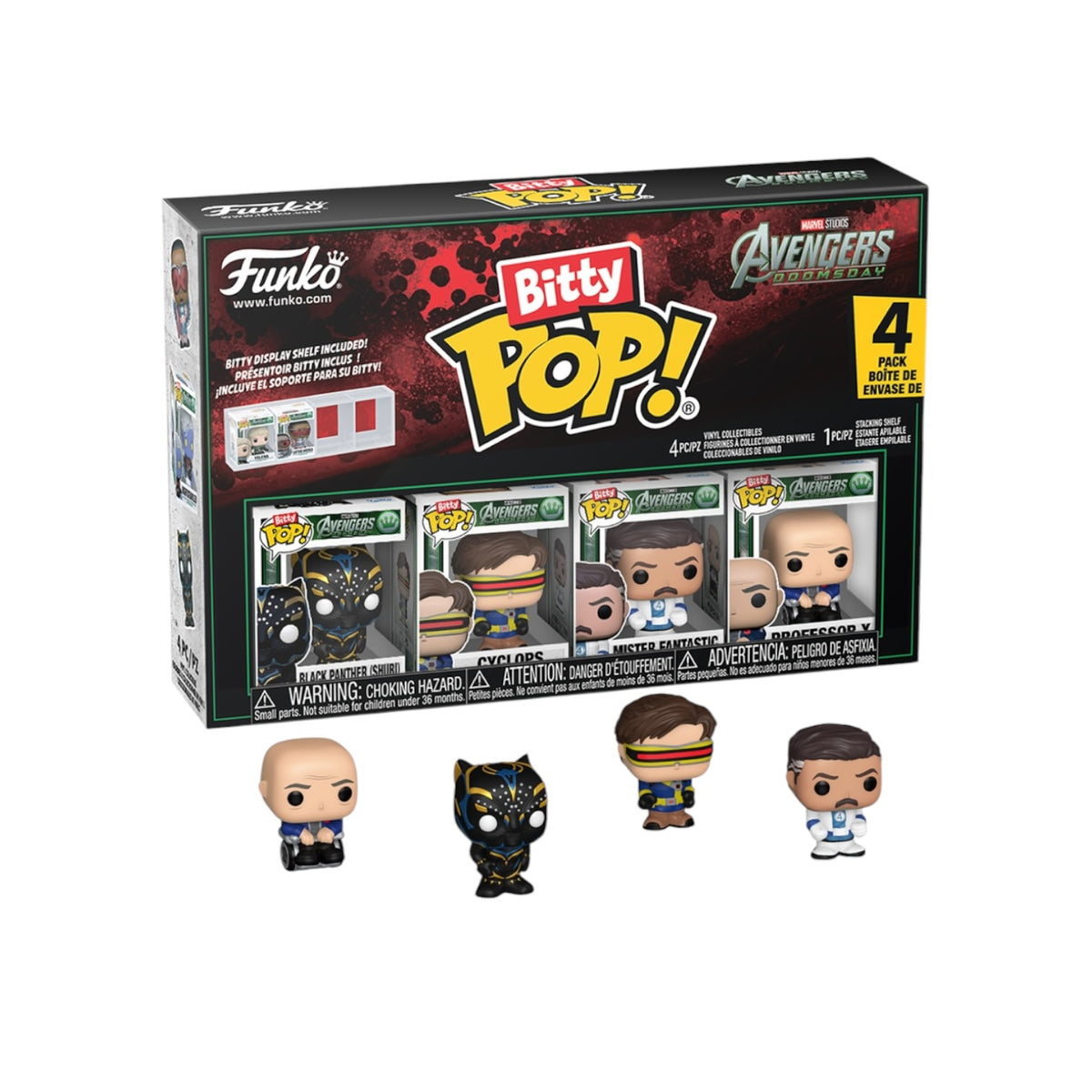 Black Panther (Shuri) 4 Pack Funko Bitty Pops! - Avengers: Doomsday - PREORDER