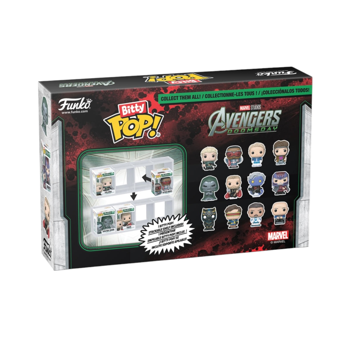Doctor Doom 4 Pack Funko Bitty Pops! - Avengers: Doomsday - PREORDER