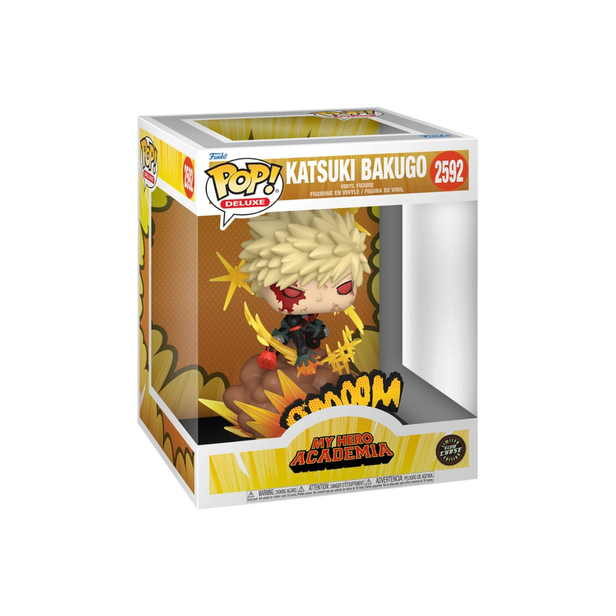 Katsuki Bakugo #2592 Funko Pop! Deluxe - My Hero Academia - Chance Of Glow Chase - PREORDER
