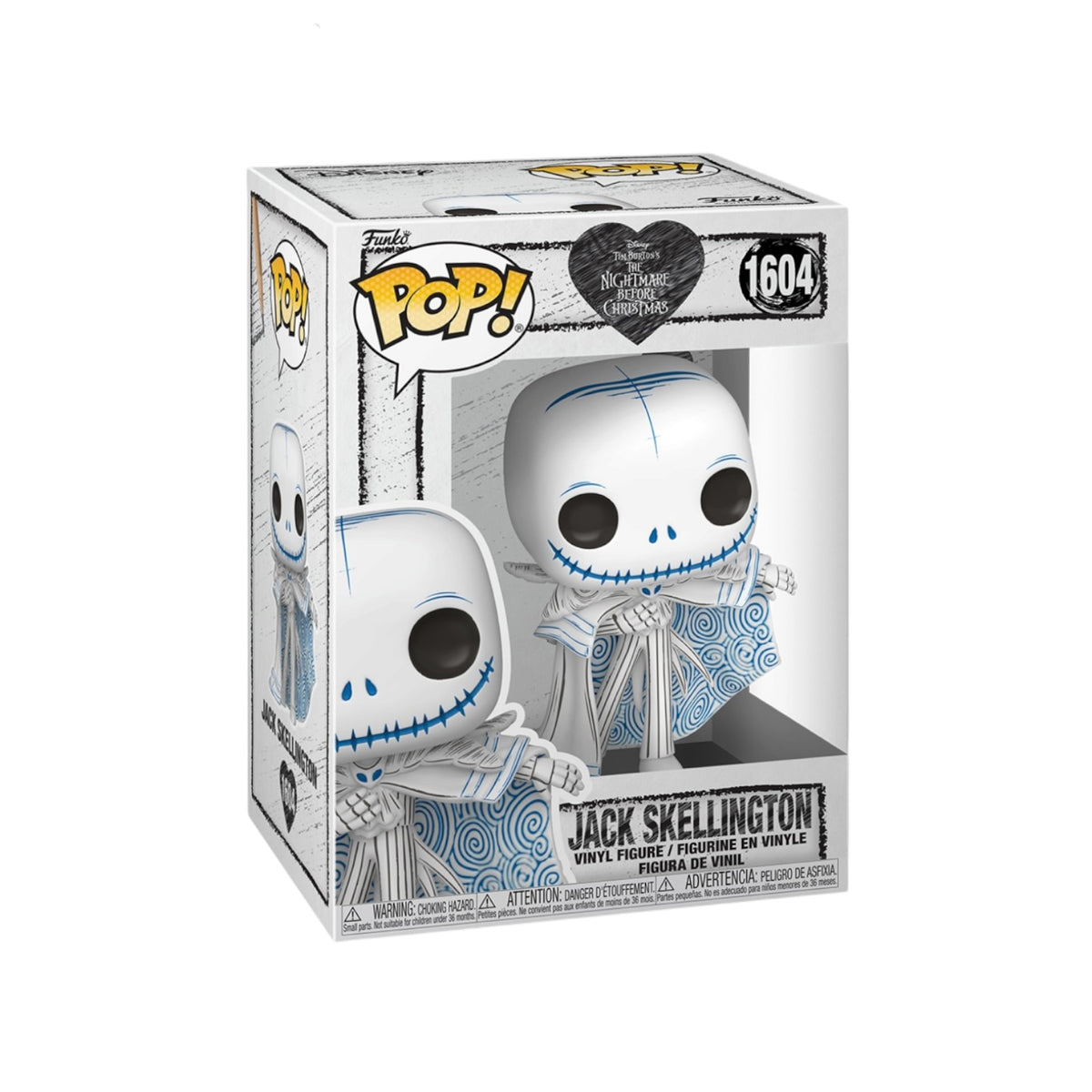 Jack Skellington (Sketched Deco) #1604 Funko Pop! - The Nightmare Before Christmas - PREORDER
