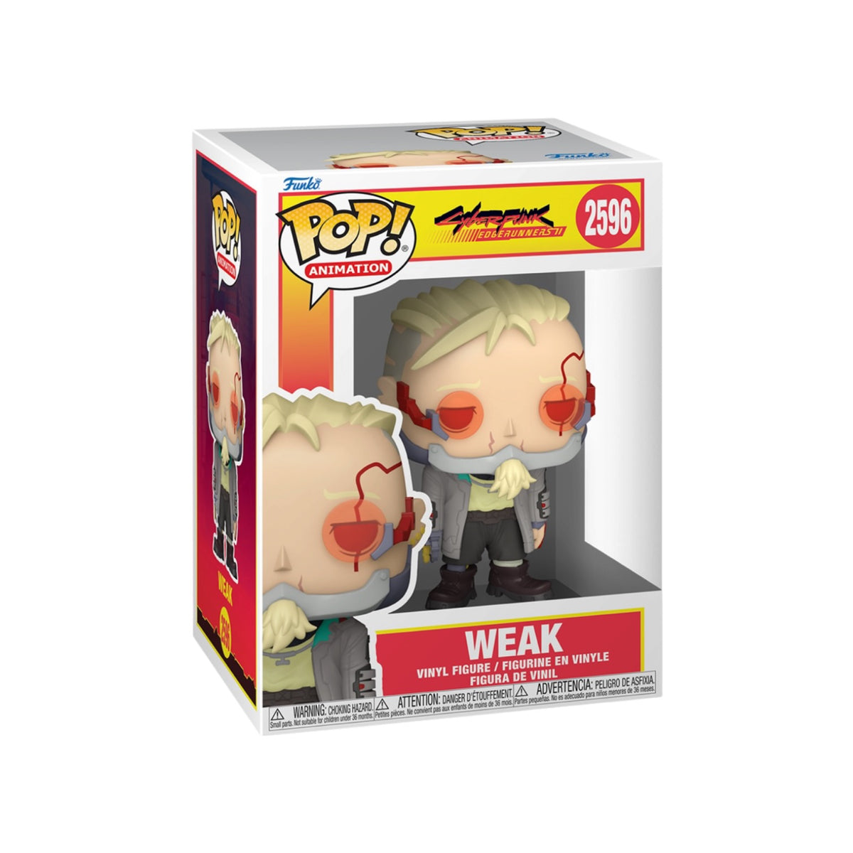 Weak #2596 Funko Pop! - Cyberpunk: Edgerunners II - Chance Of Chase - PREORDER