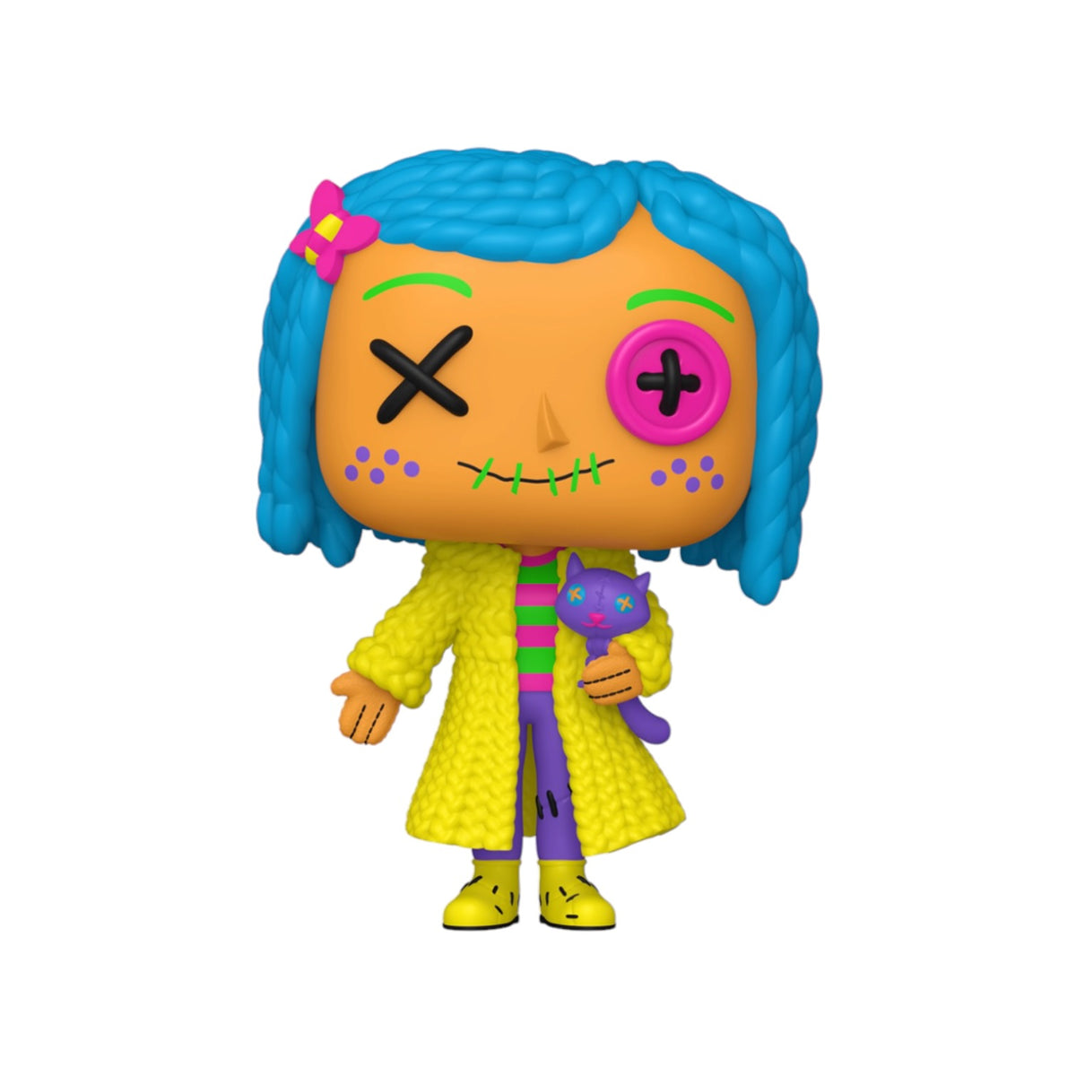 Coraline (Patchwork) #2120 (Blacklight) Funko Pop! - Coraline - Funko Exclusive