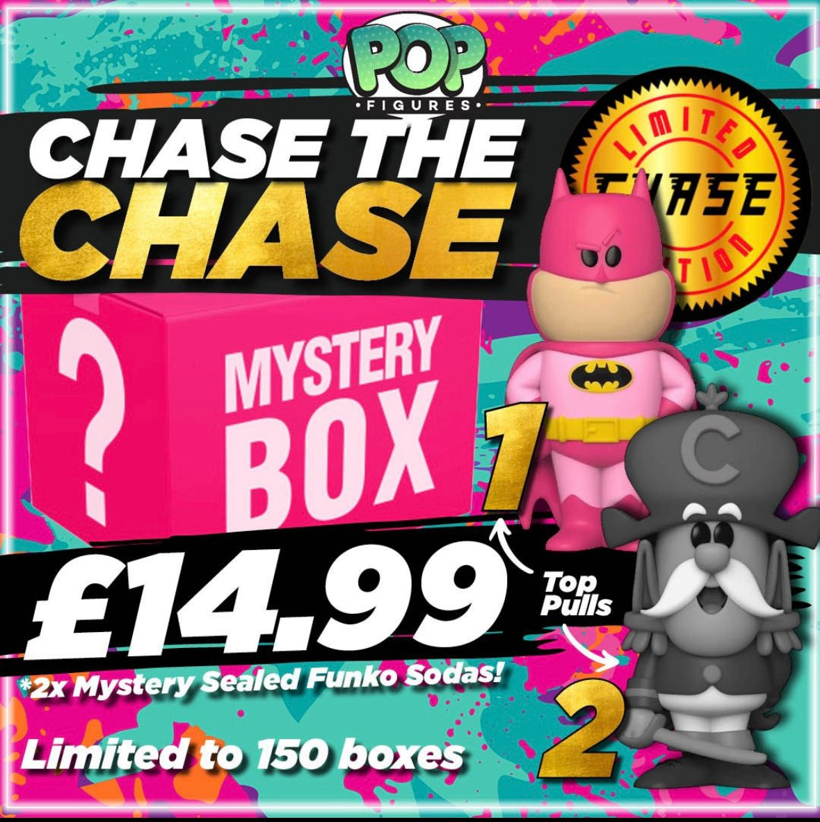 CHASE THE CHASE SODA MYSTERY BOX
