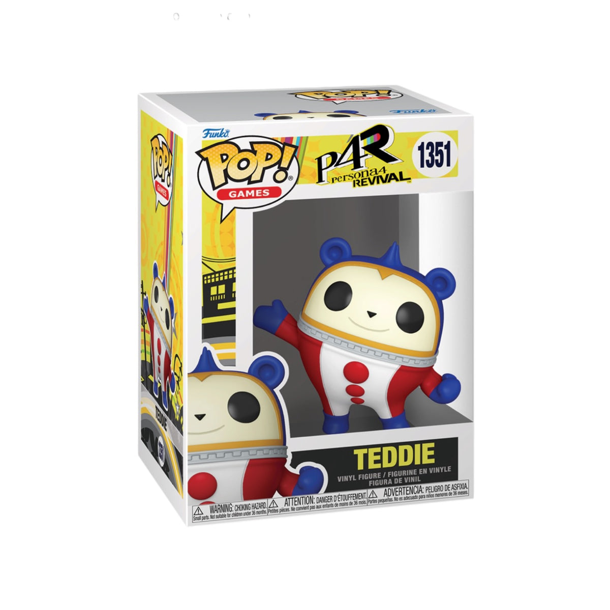 Teddie #1351 Funko Pop! - Persona 4 Revival - PREORDER