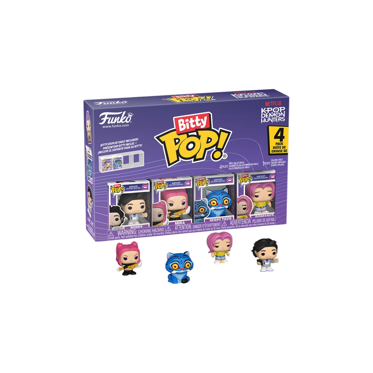 Mira 4-Pack Funko Bitty Pops! - Kpop Demon Hunters - PREORDER