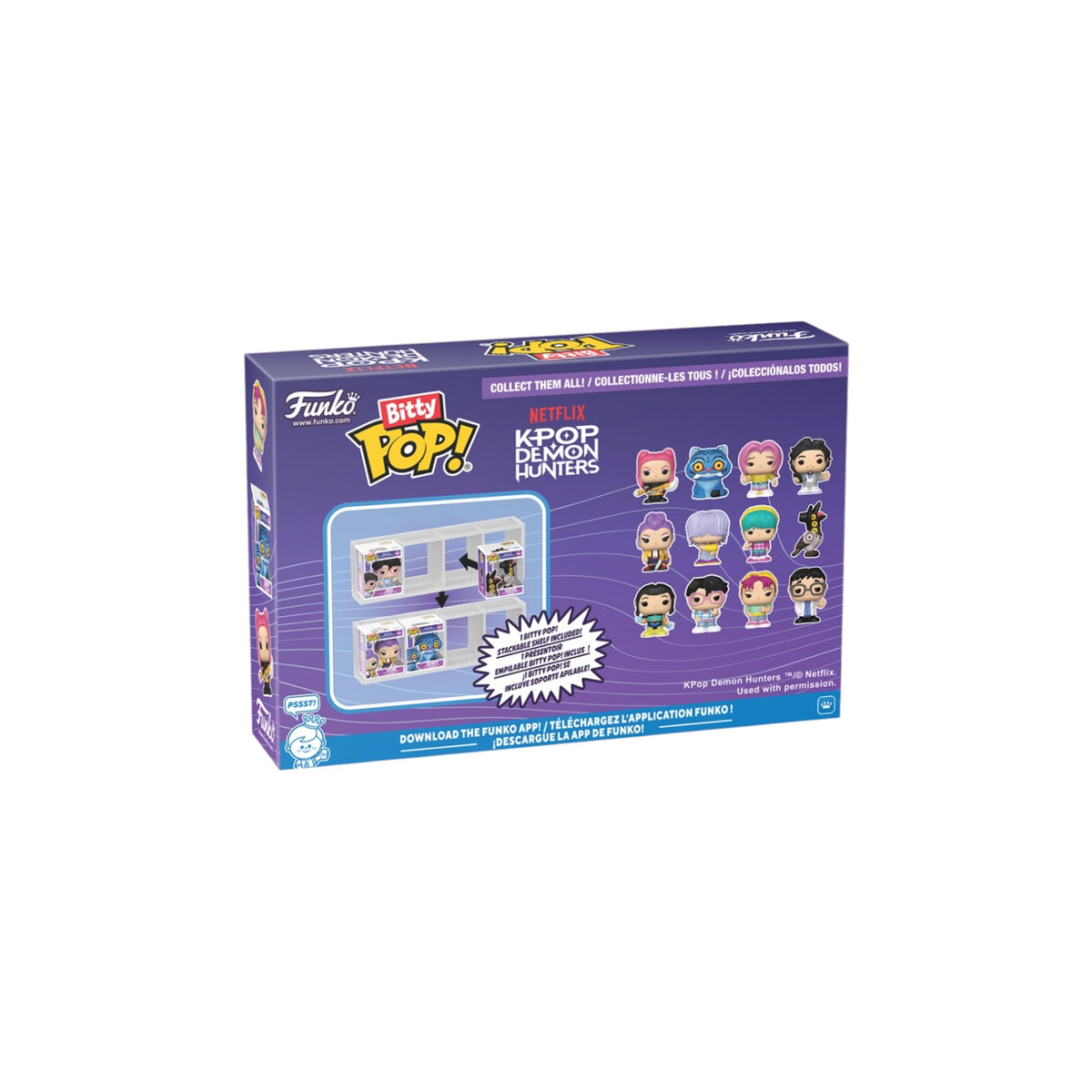 Zoey 4-Pack Funko Bitty Pops! - Kpop Demon Hunters - PREORDER