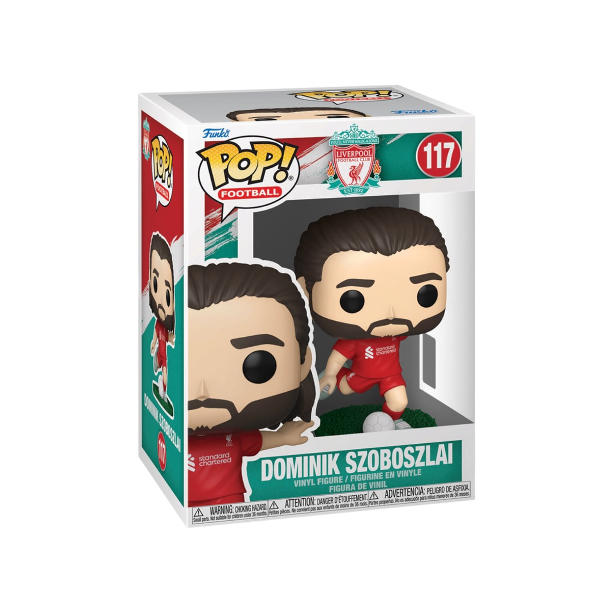 Dominik Szoboszlai #117 Funko Pop! - FC Liverpool - PREORDER