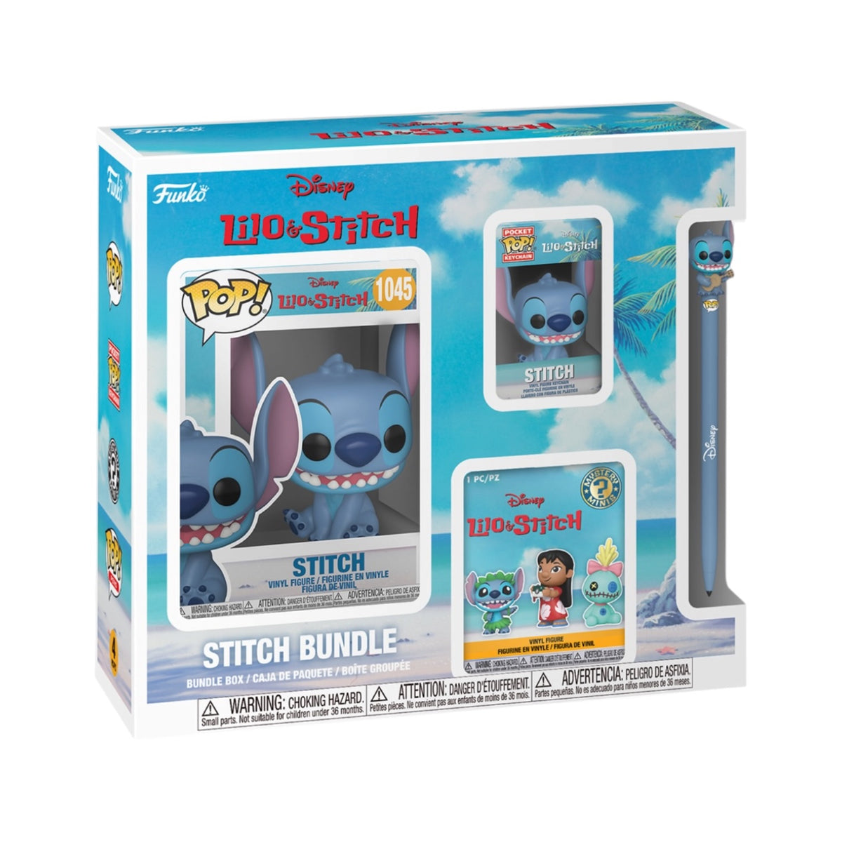 Lilo & Stitch 4-Pack Bundle Funko Pop! - Lilo & Stitch