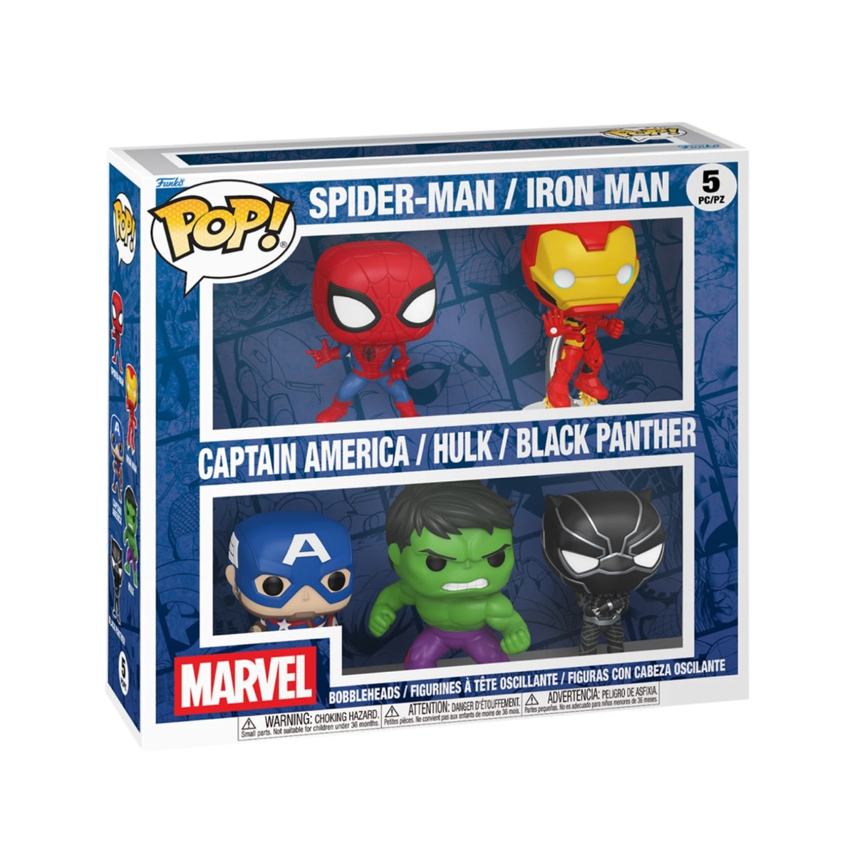 Marvel 5-Pack Funko Pop! - Marvel