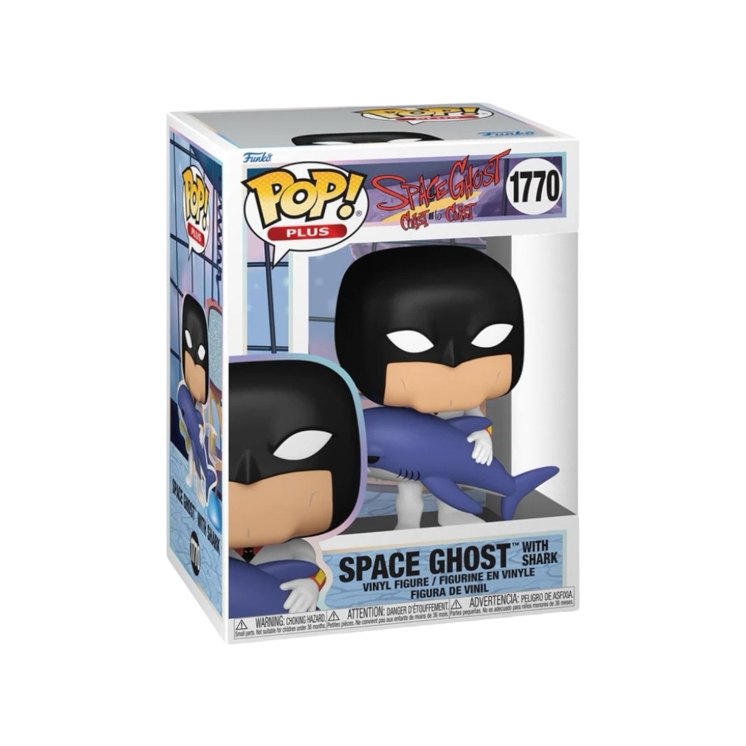 Space Ghost With Shark #1770 Funko Pop! - Space Ghost Coast To Coast