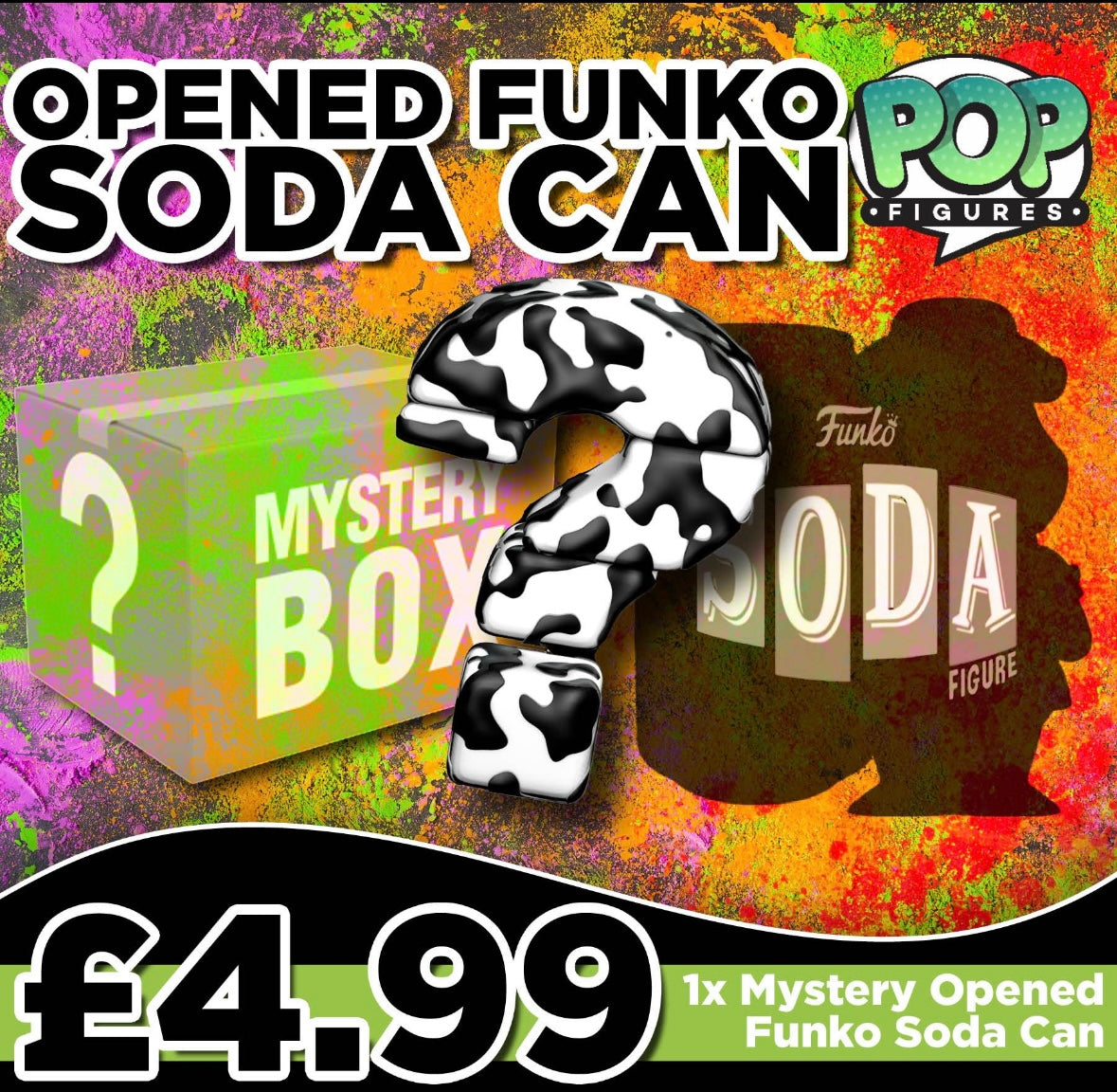 Mystery Opened Soda