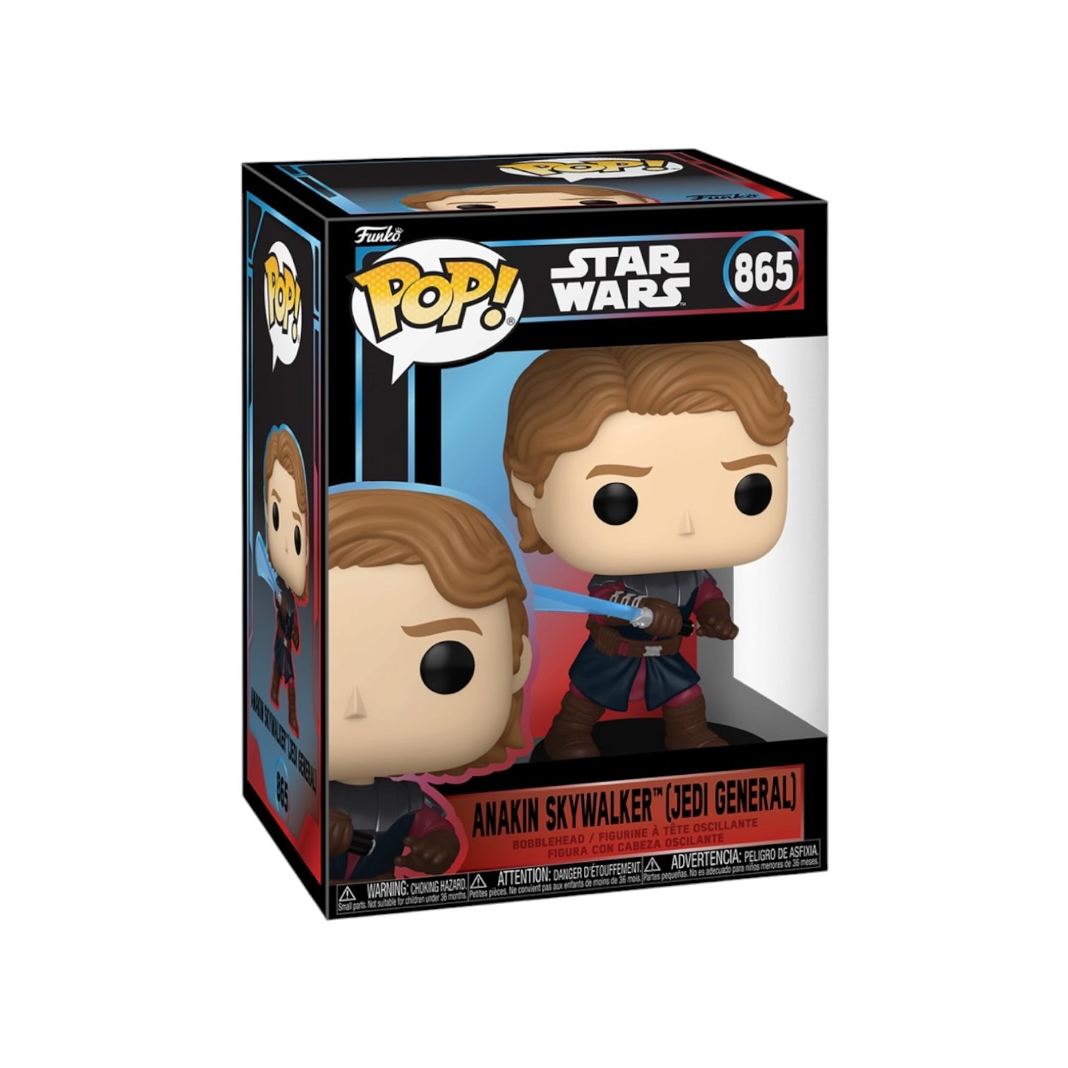 Anakin Skywalker (Jedi General) #865 Funko Pop - Star Wars - PREORDER