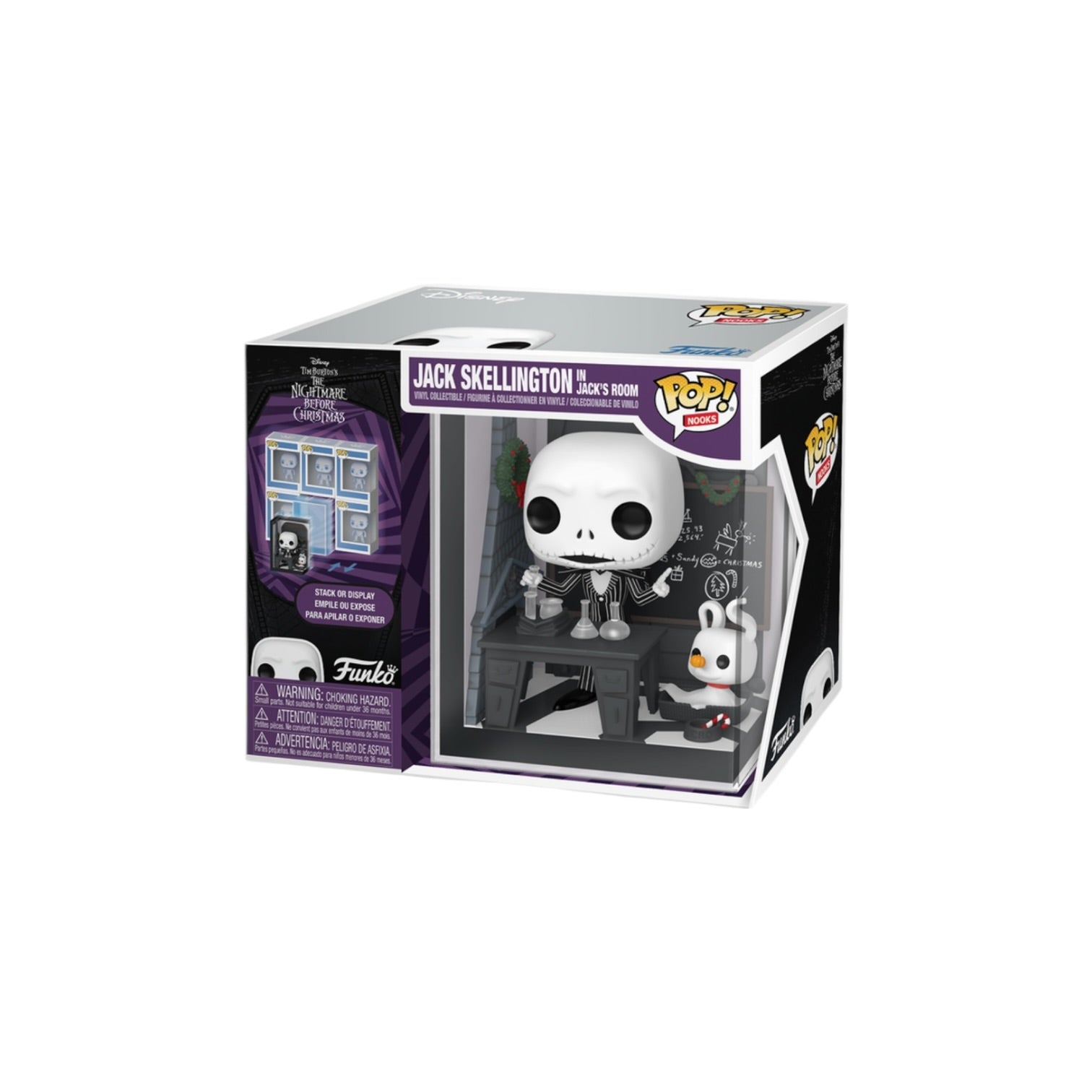 Jack Skellington in Jack's room Funko Nooks Pop! - The Nightmare Before Christmas - Coming Soon
