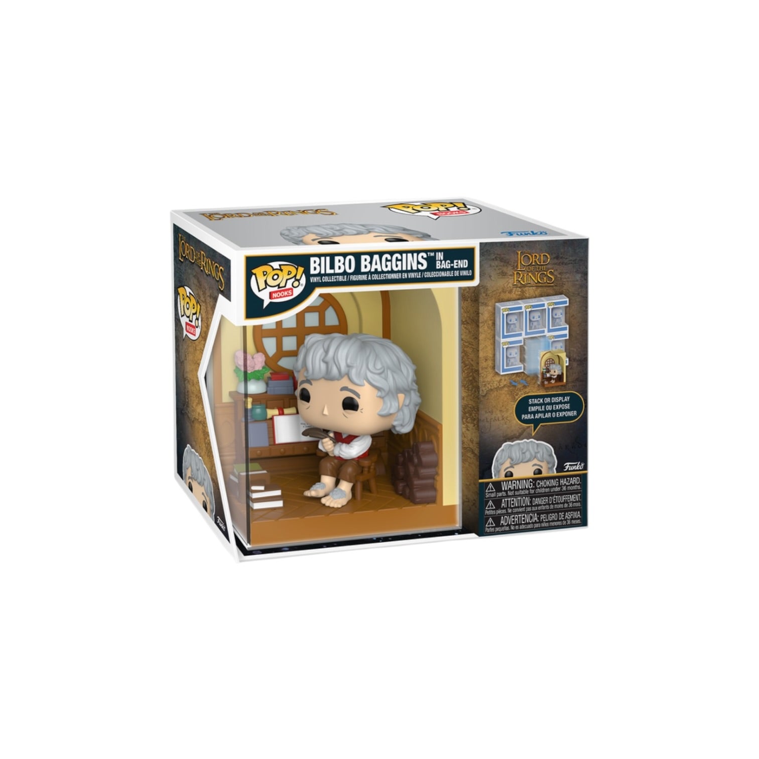 Bilbo Baggins in Bag-End Funko Nooks Pop! - The Lord Of The Rings - Coming Soon