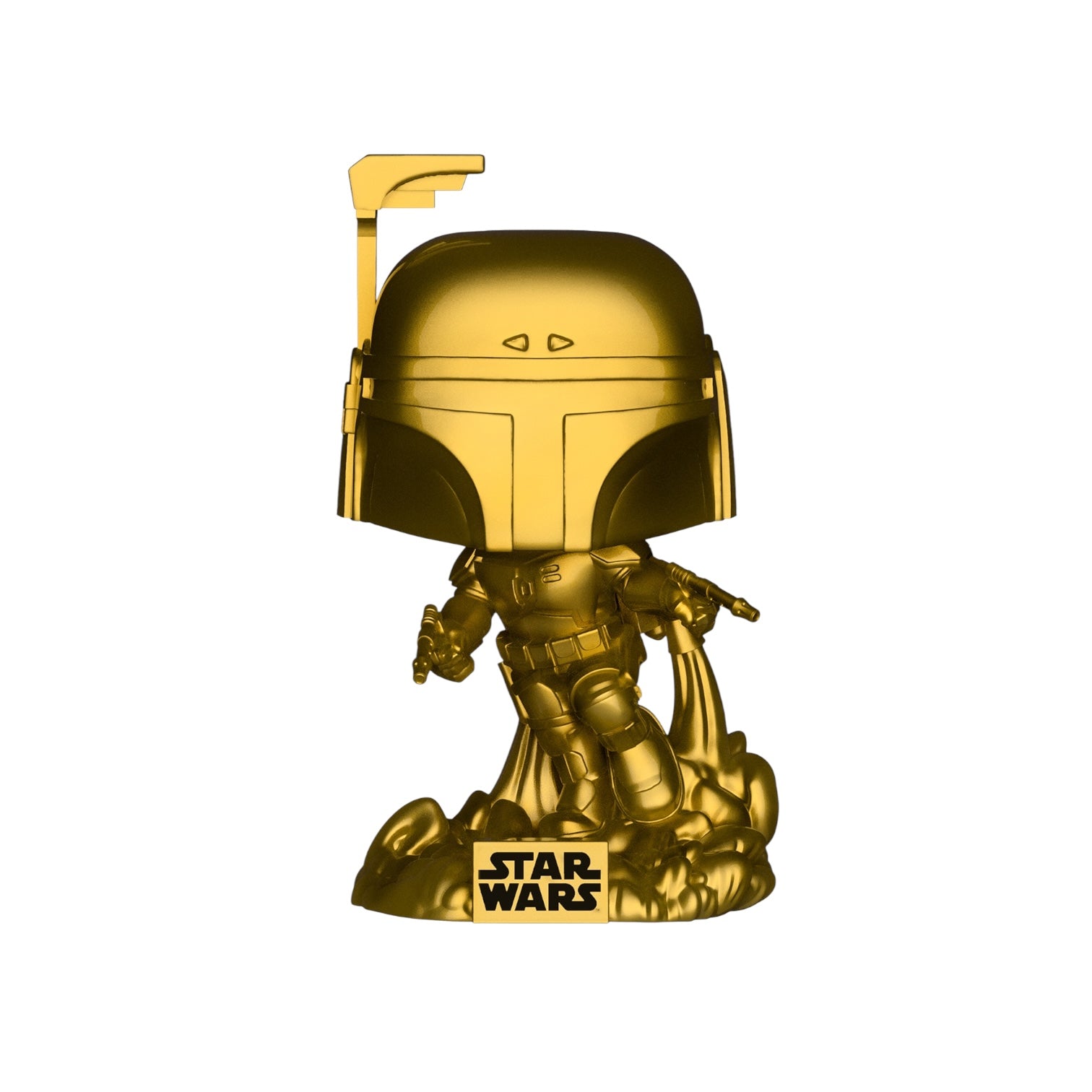 Jango Fett Star Wars Funko Pop in Gold Chrome