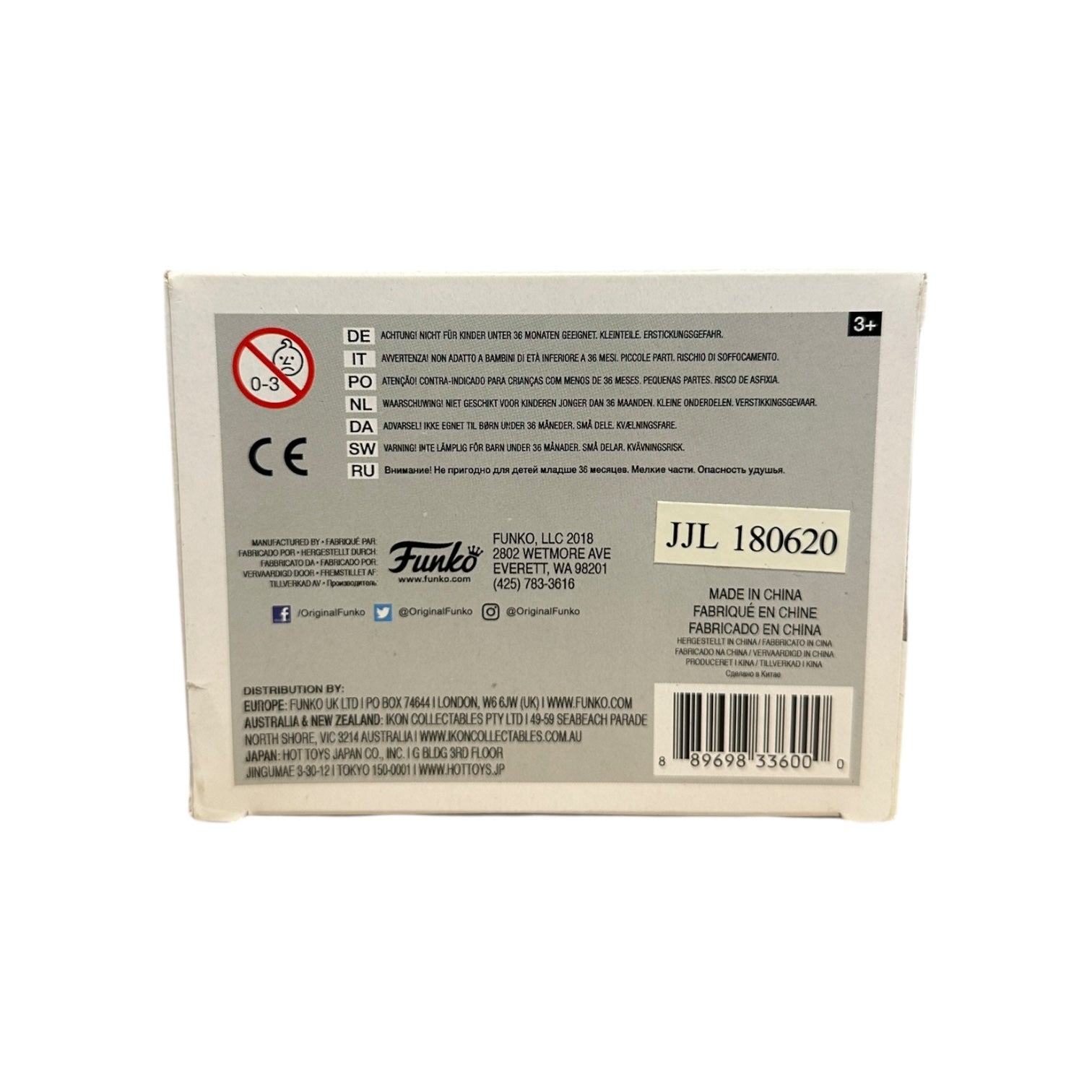 Jason Voorhees #611 (Bag Mask) Funko Pop! - Friday the 13th - Special Edition Bottom