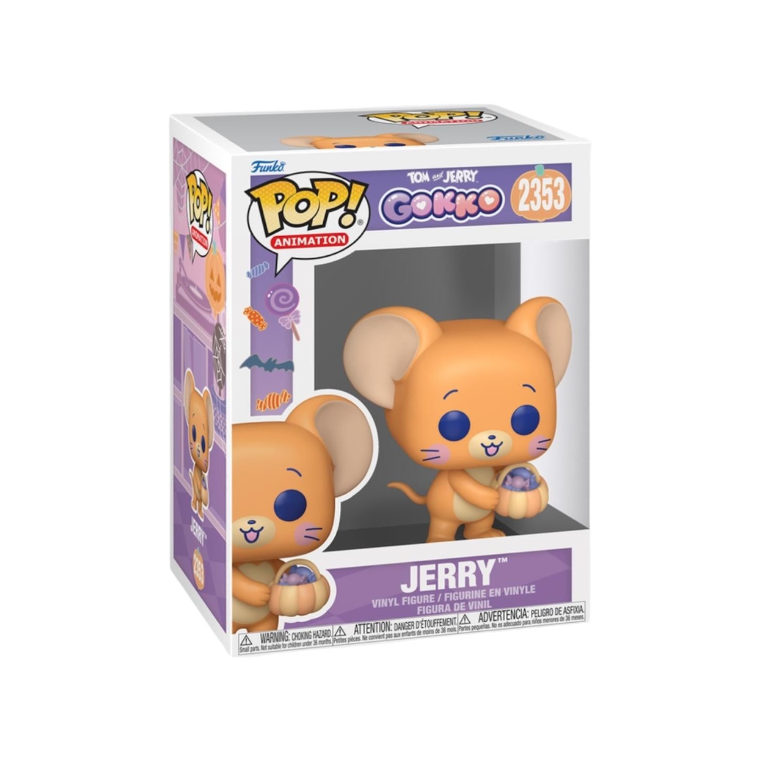 Funko Pop! Jerry from Tom and Jerry in packaging on a white background