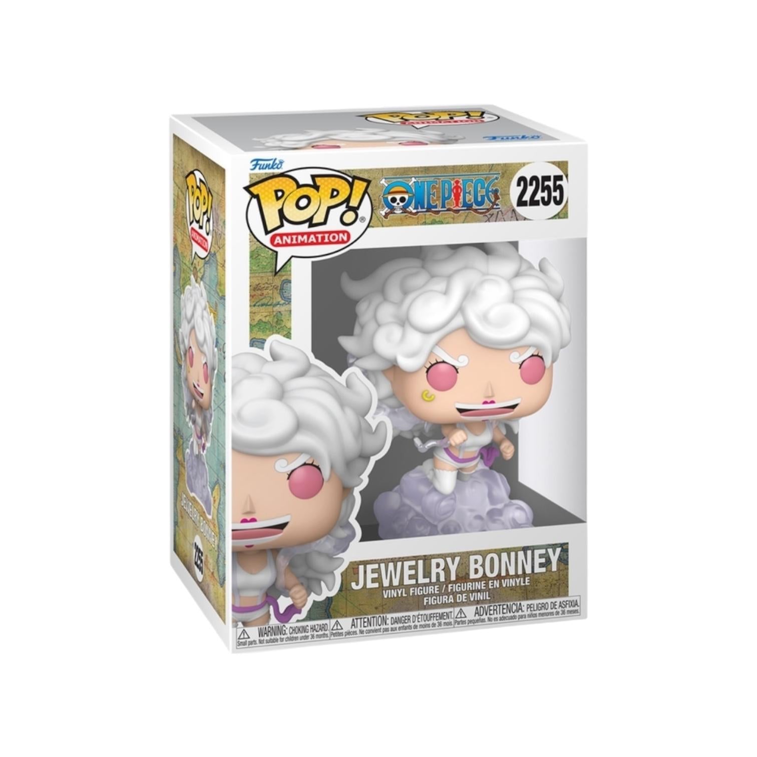 Funko Pop! Animation figure packaging of Jewelry Bonney with visible branding.
