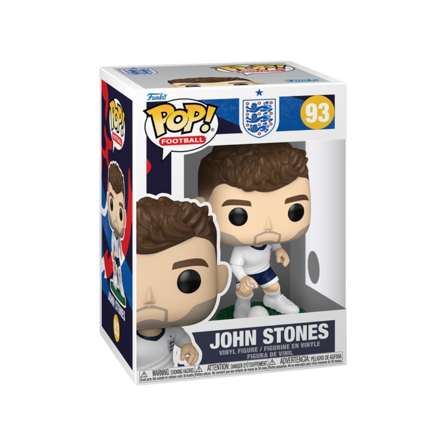 John Stone vinyl figure in England kit in packaging 