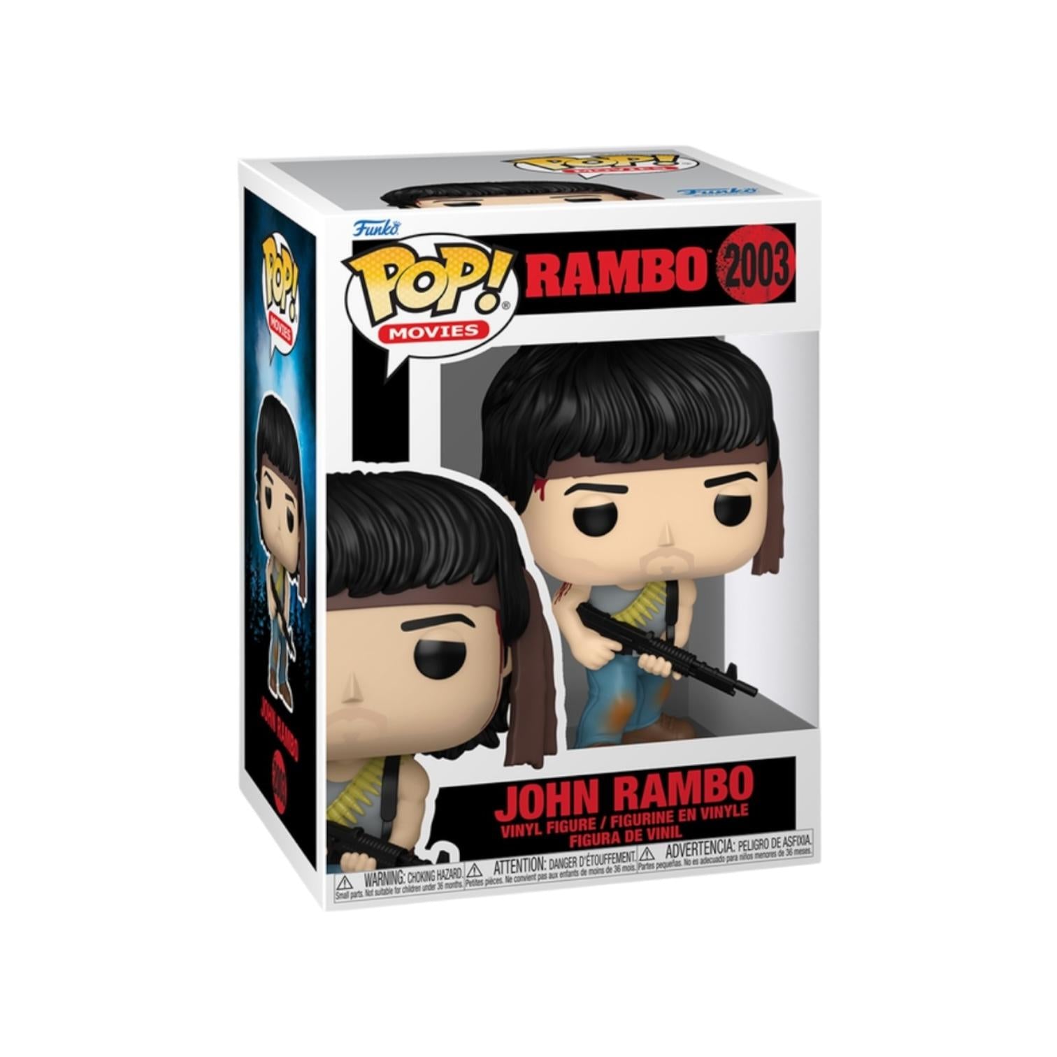 John_Rambo_2003_Funko_pop_out_of_box in packaging 
