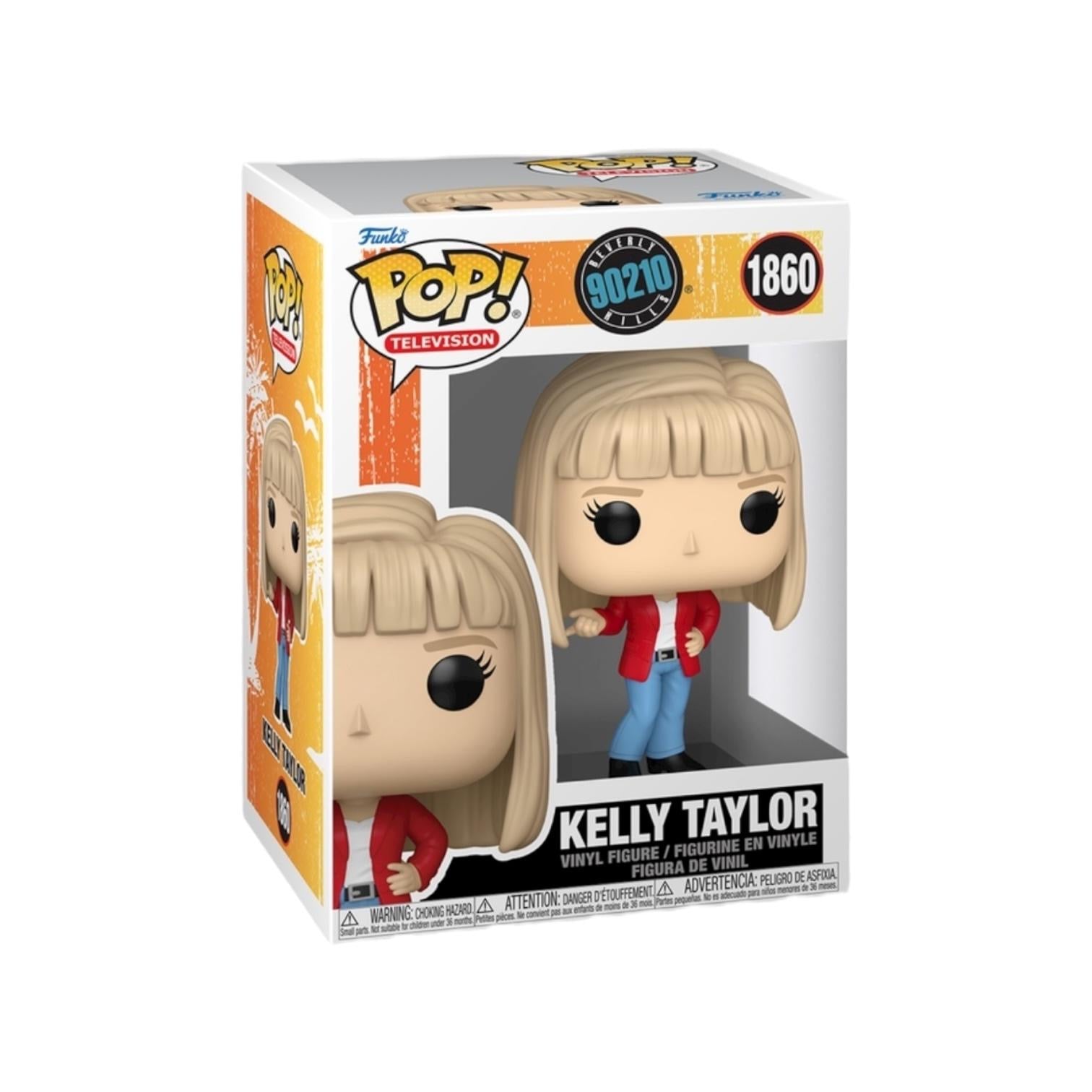 Funko Pop! vinyl figure packaging of Kelly Taylor from 90210