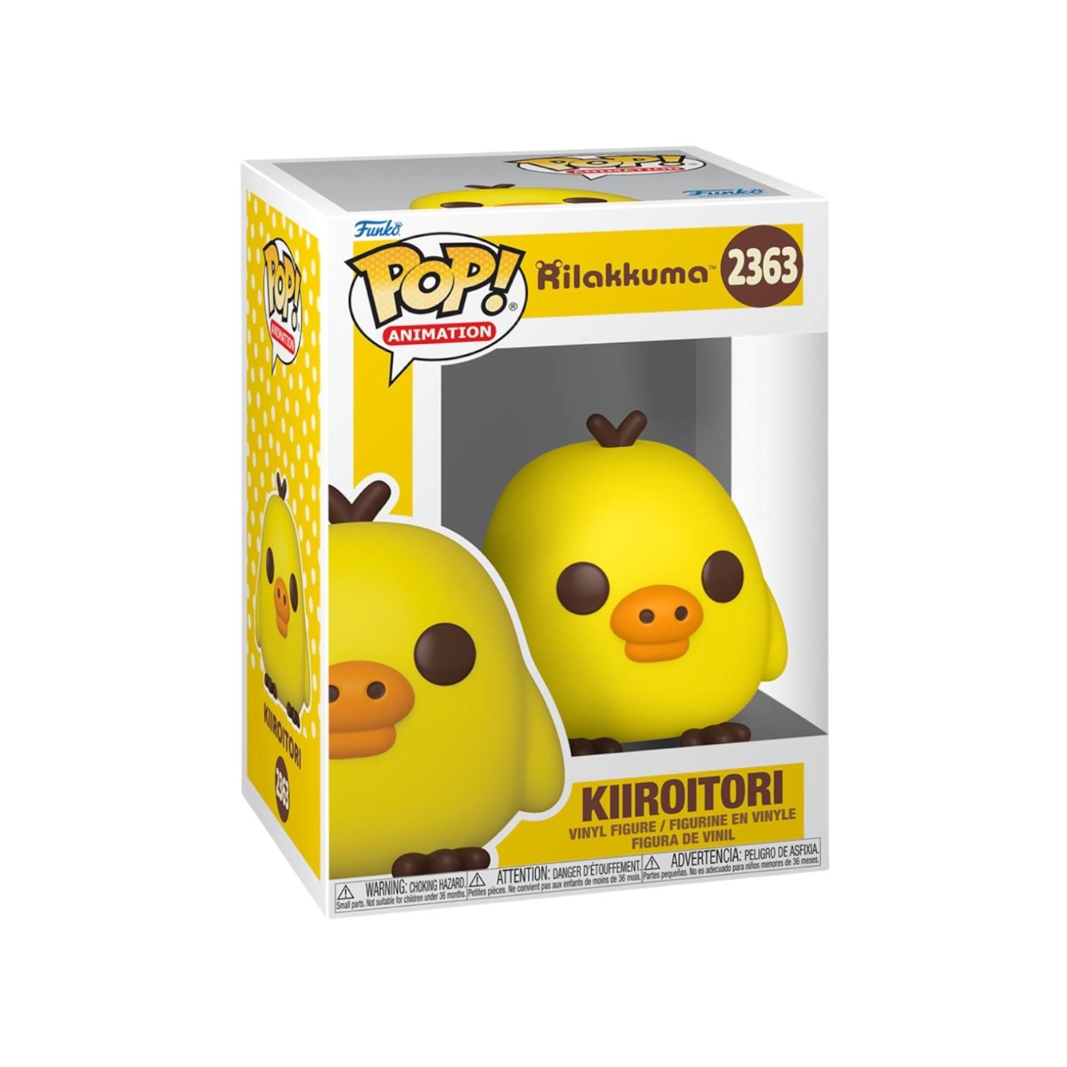 Funko Pop! vinyl figure packaging with Kiiroitori from Kiiroitori on a white background