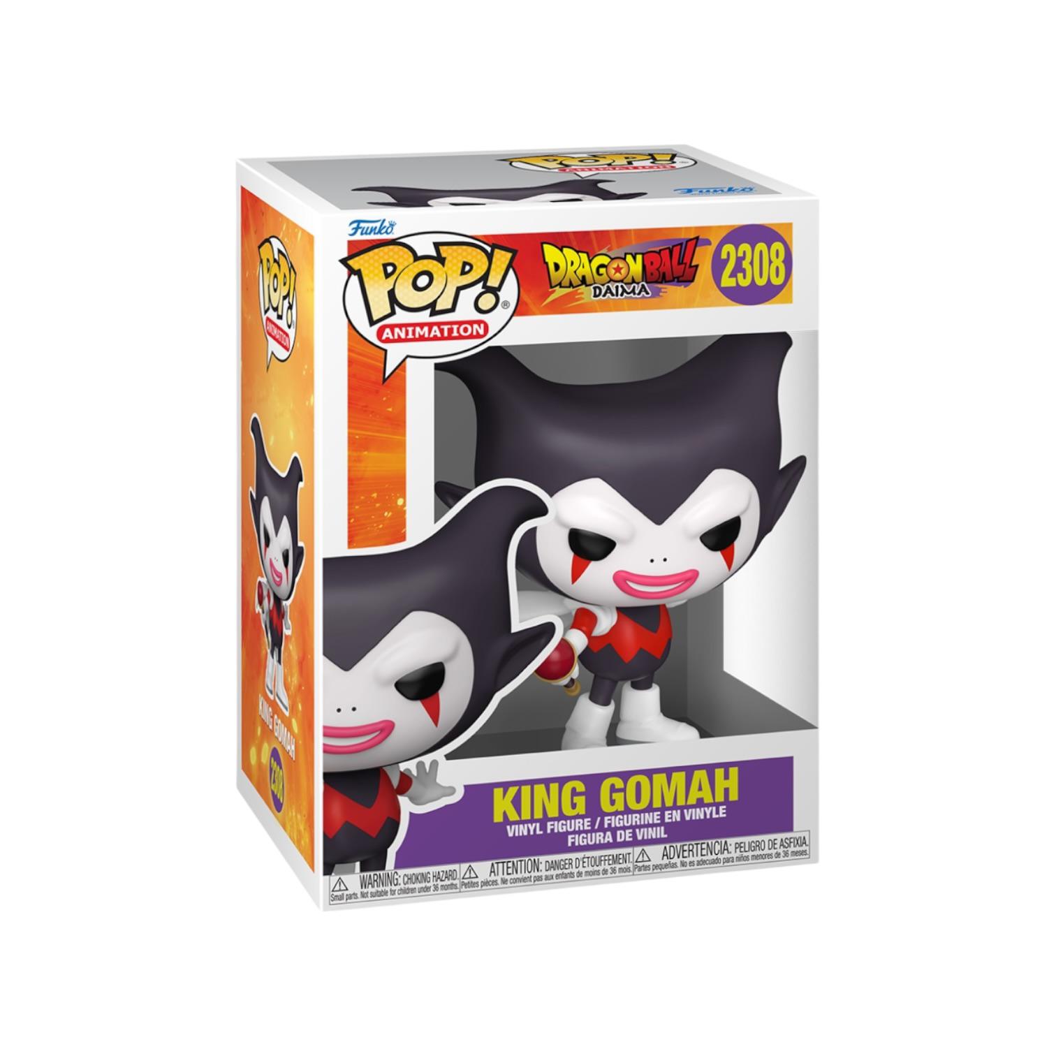 Funko Pop! vinyl figure of King Gomah from Dragon Ball Z in packaging