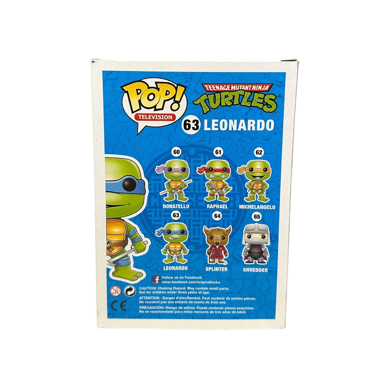 Leonardo (Metallic) | Funko Pop | Teenage Mutant Ninja Turtles