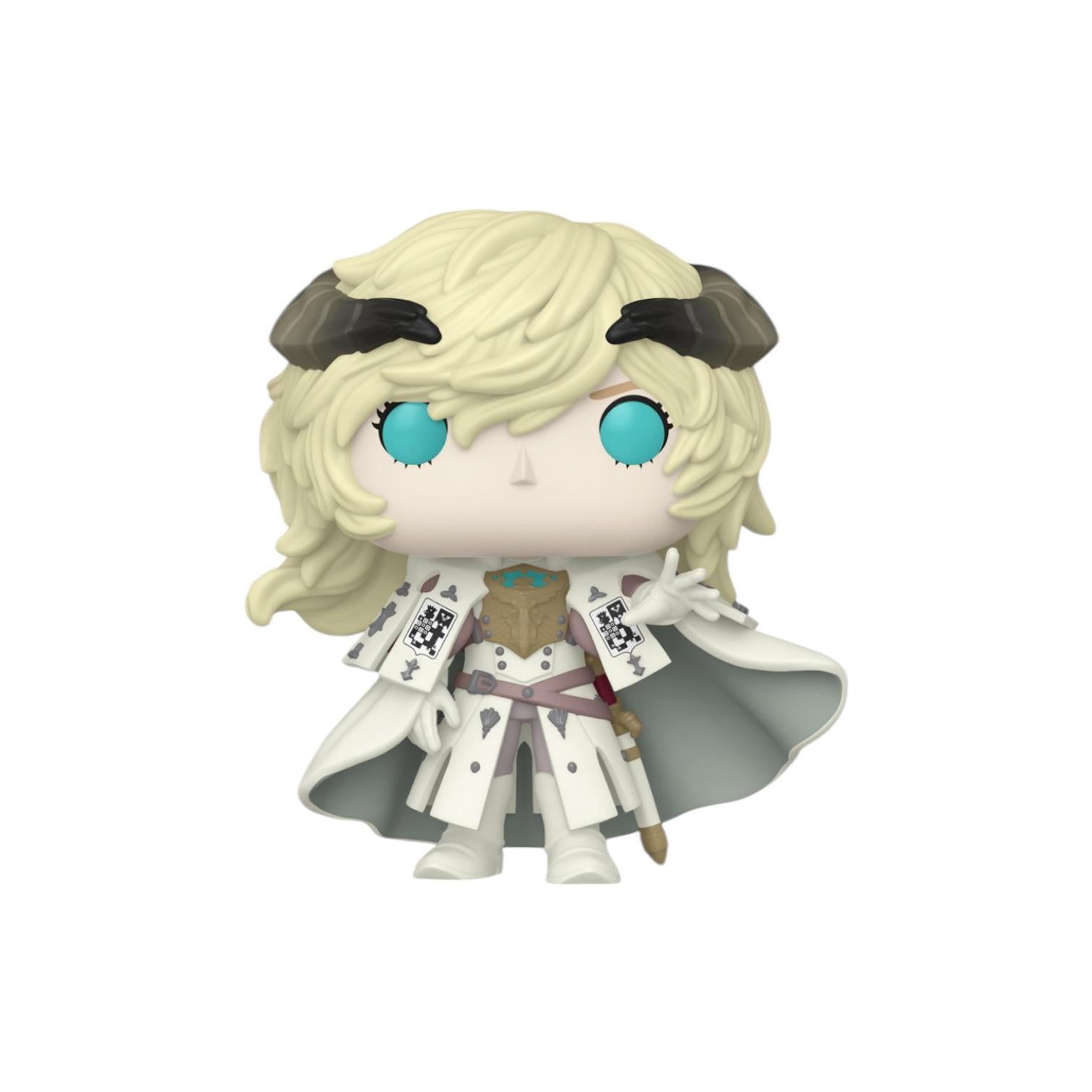 Funko Pop! vinyl figure with blonde hair and turquoise eyes on a white background