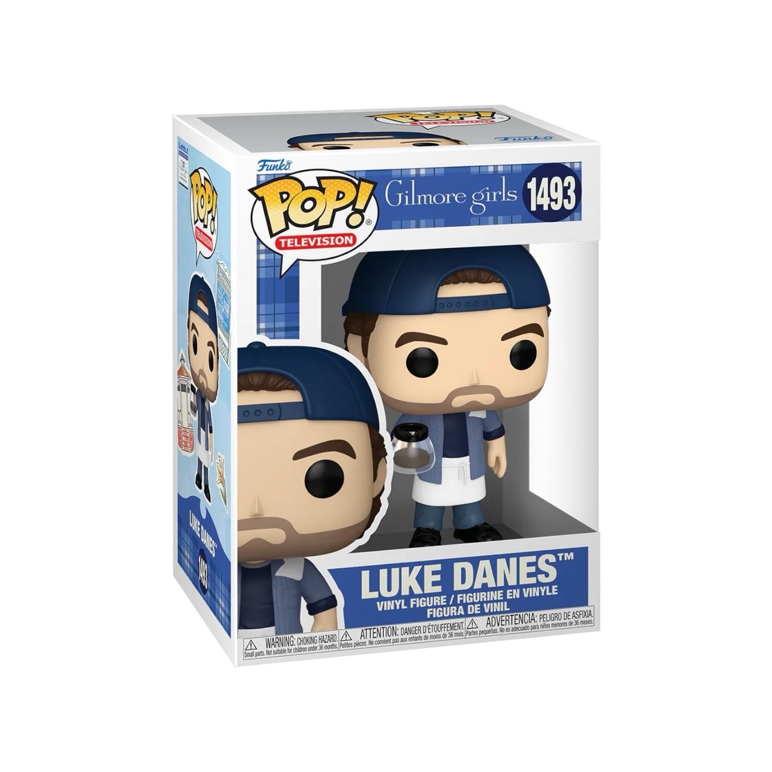 Luke Danes 1493 Funko pop  - wearing a baseball cap 