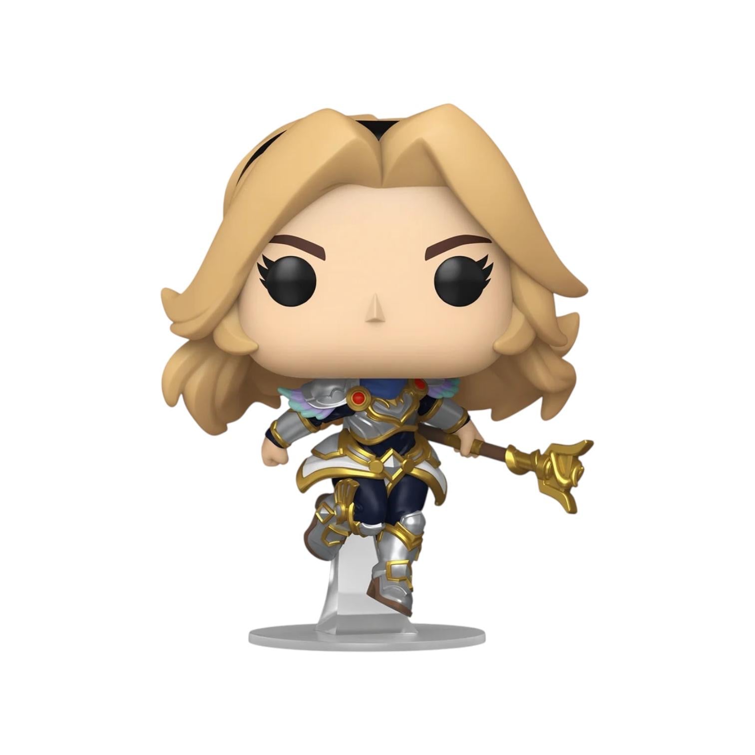 Funko Pop! vinyl figure of a character with blonde hair and armor on a white background