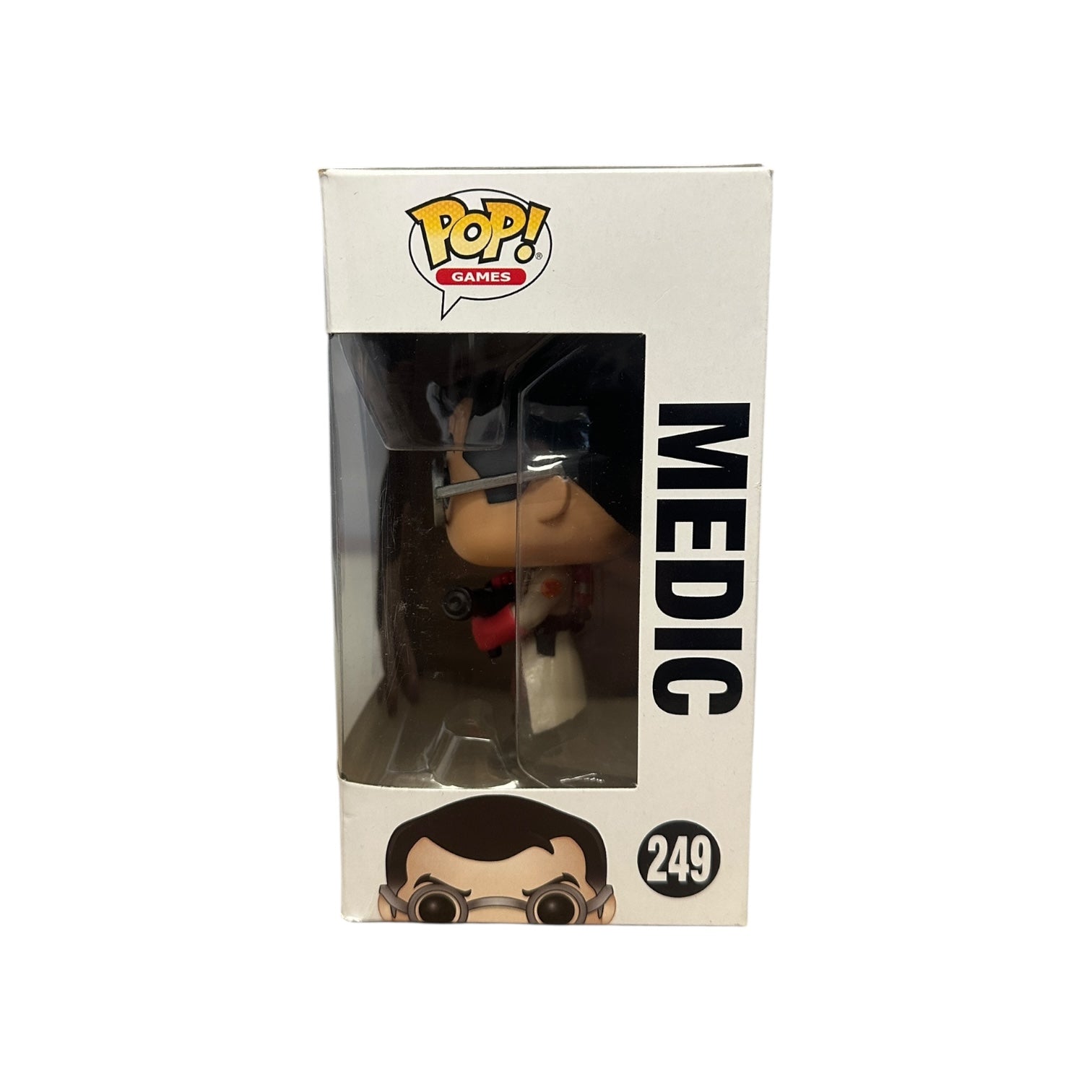 Funko Pop! vinyl of medic window
