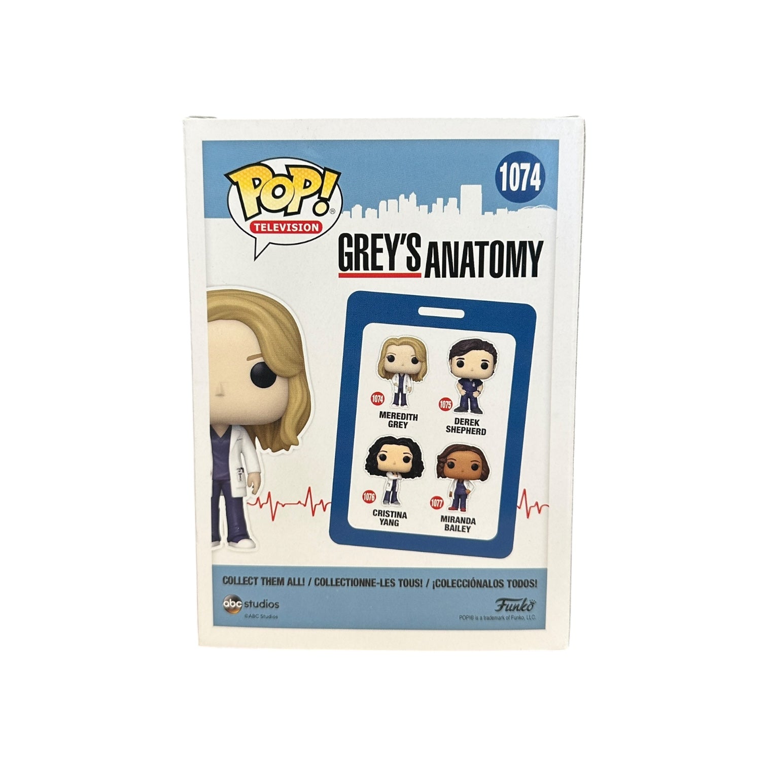 Meredith Grey #1074 Funko Pop! - Grey's Anatomy - Back