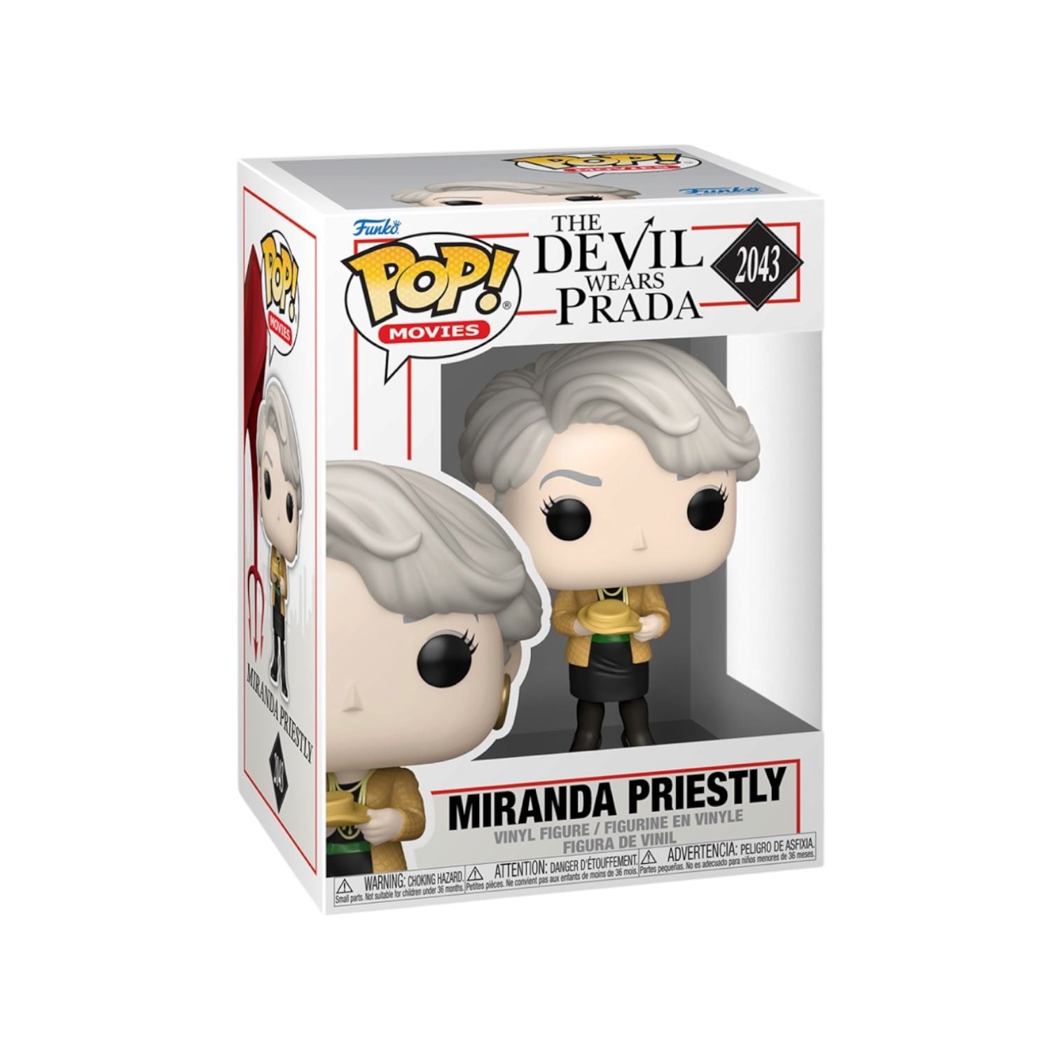 Funko Pop! vinyl figure of Miranda Priestly from 'The Devil Wears Prada' in packaging on a white background