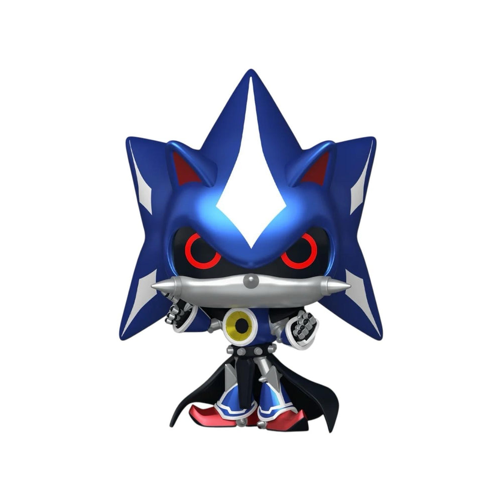 Funko Metallic Sticker Neo Metal Sonic | Funko Pop | Sonic the Hedgehog | Collectibles
