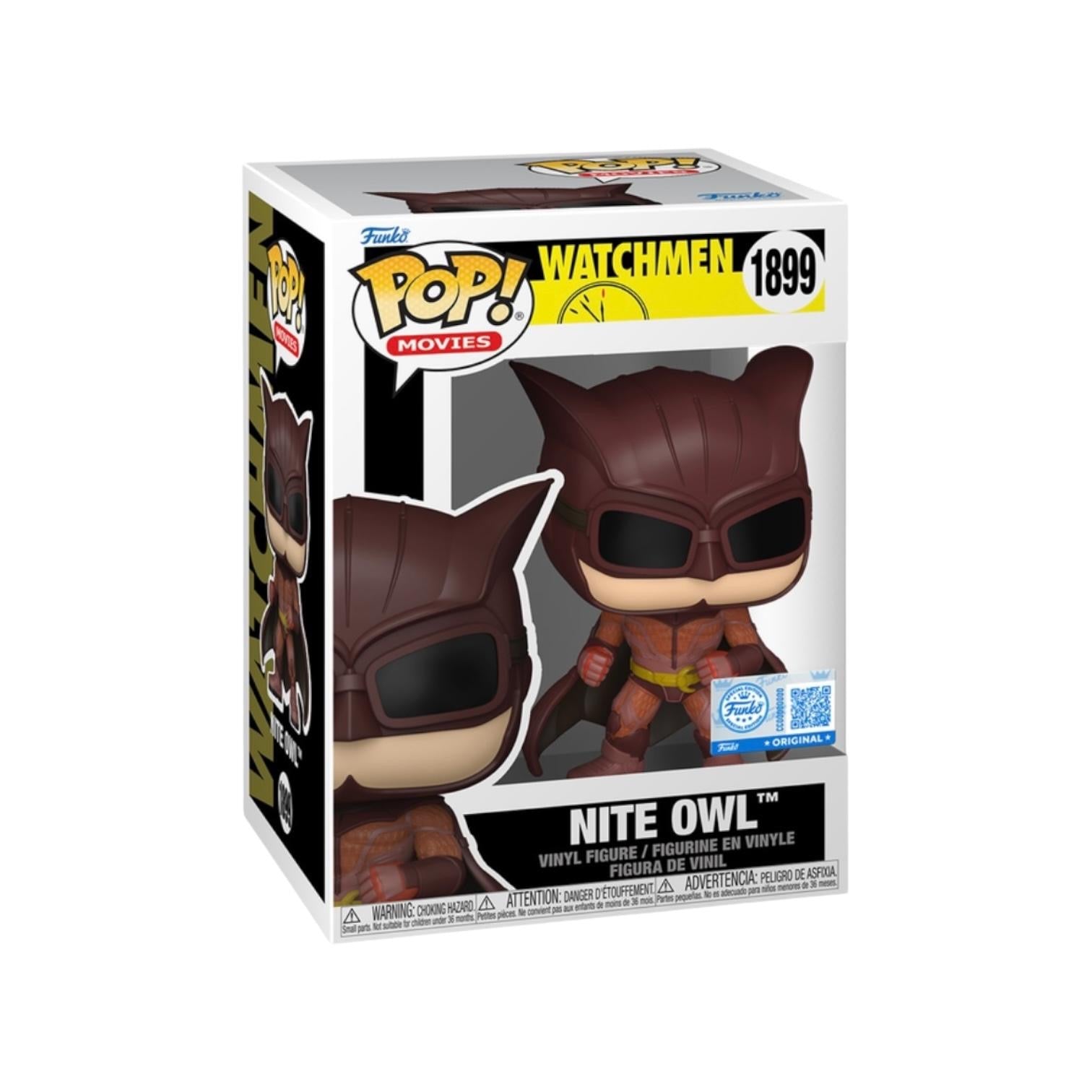 Nite Owl #1899 Funko Pop! - Watchmen - Funko Exclusive Box