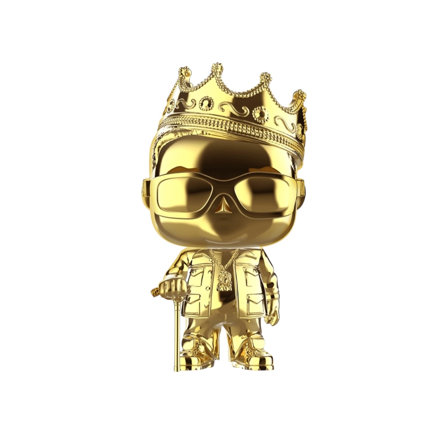 Notorious BIG Gold Chrome Funko Pop
